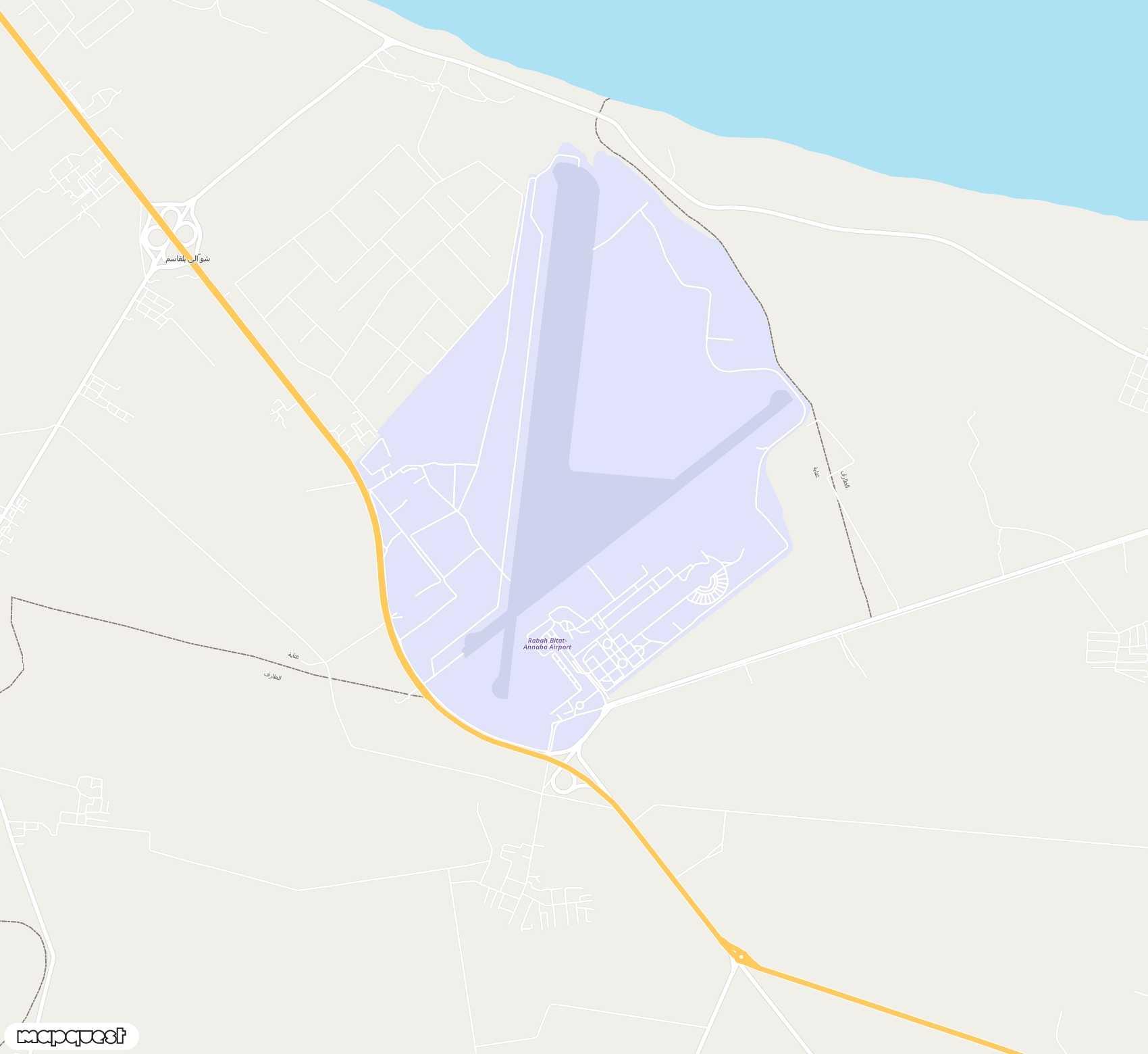 Carte de Rabah Bitat <span>airport (AAE)</span>