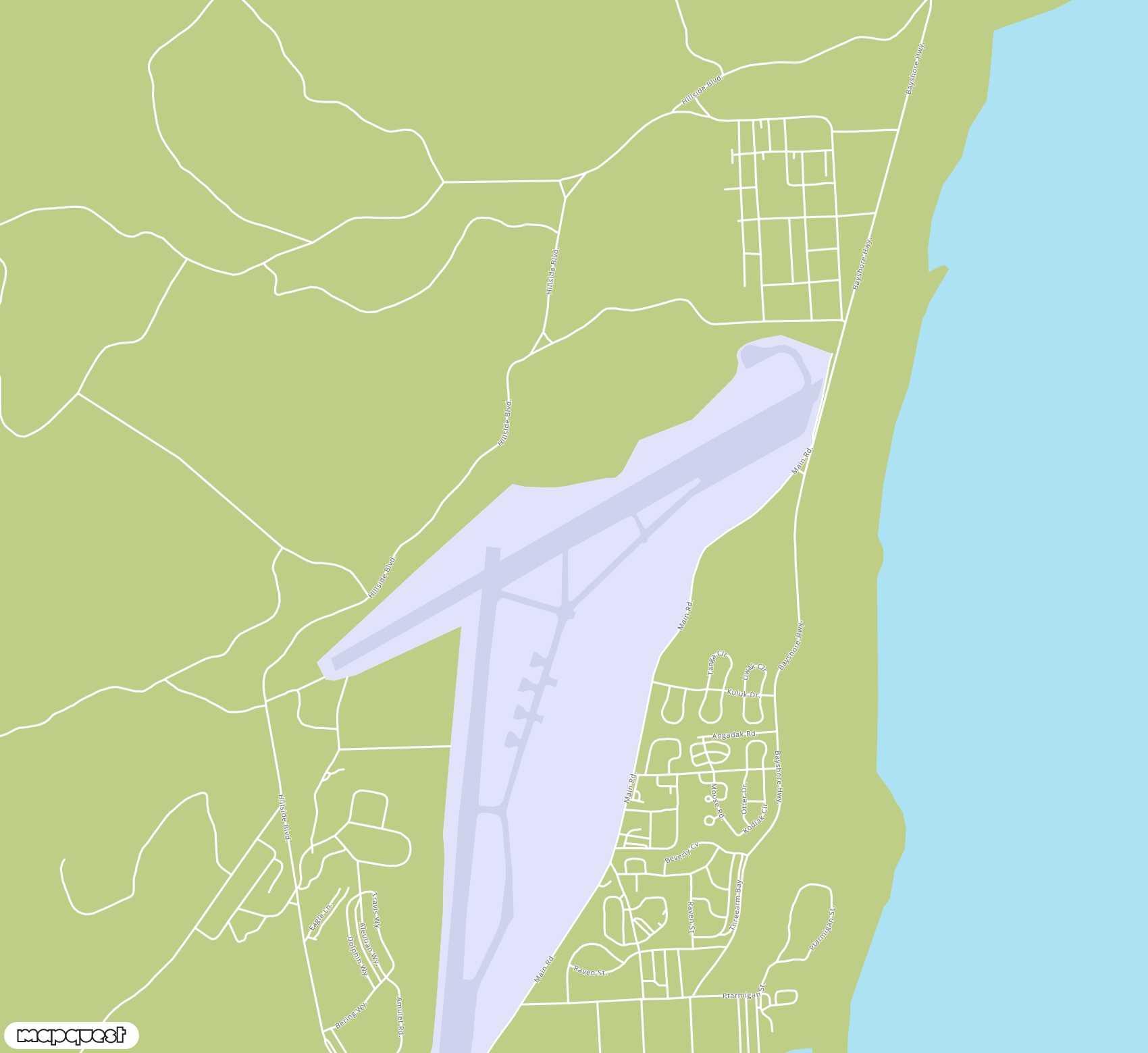 Carte de <span>Aéroport de </span>Adak<span>(ADK)</span>