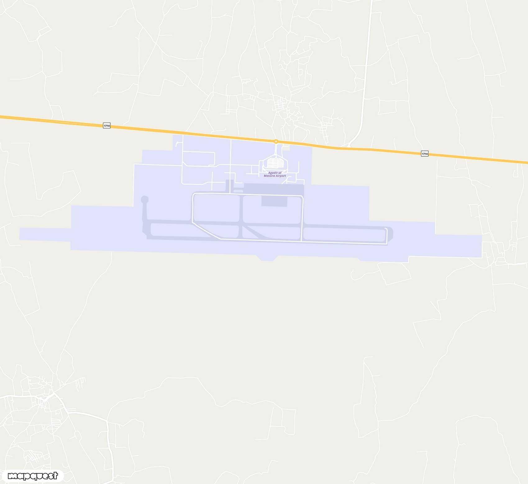 Carte de Al Massira <span>airport (AGA)</span>