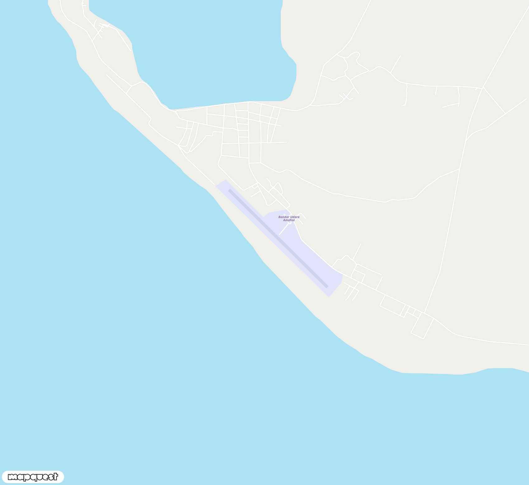 Carte de <span>Aérodrome de </span>Amahai<span>(AHI)</span>