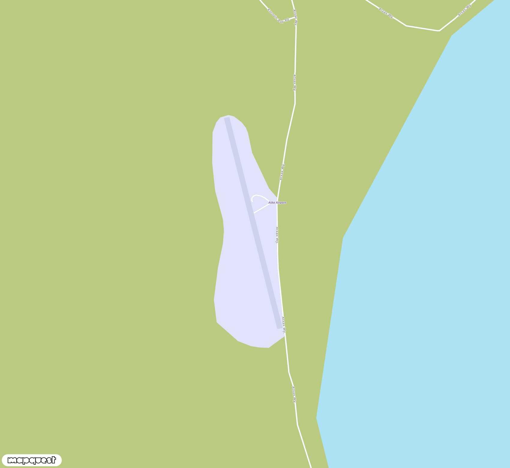 Carte de <span>Aérodrome de </span>Atka<span>(AKB)</span>