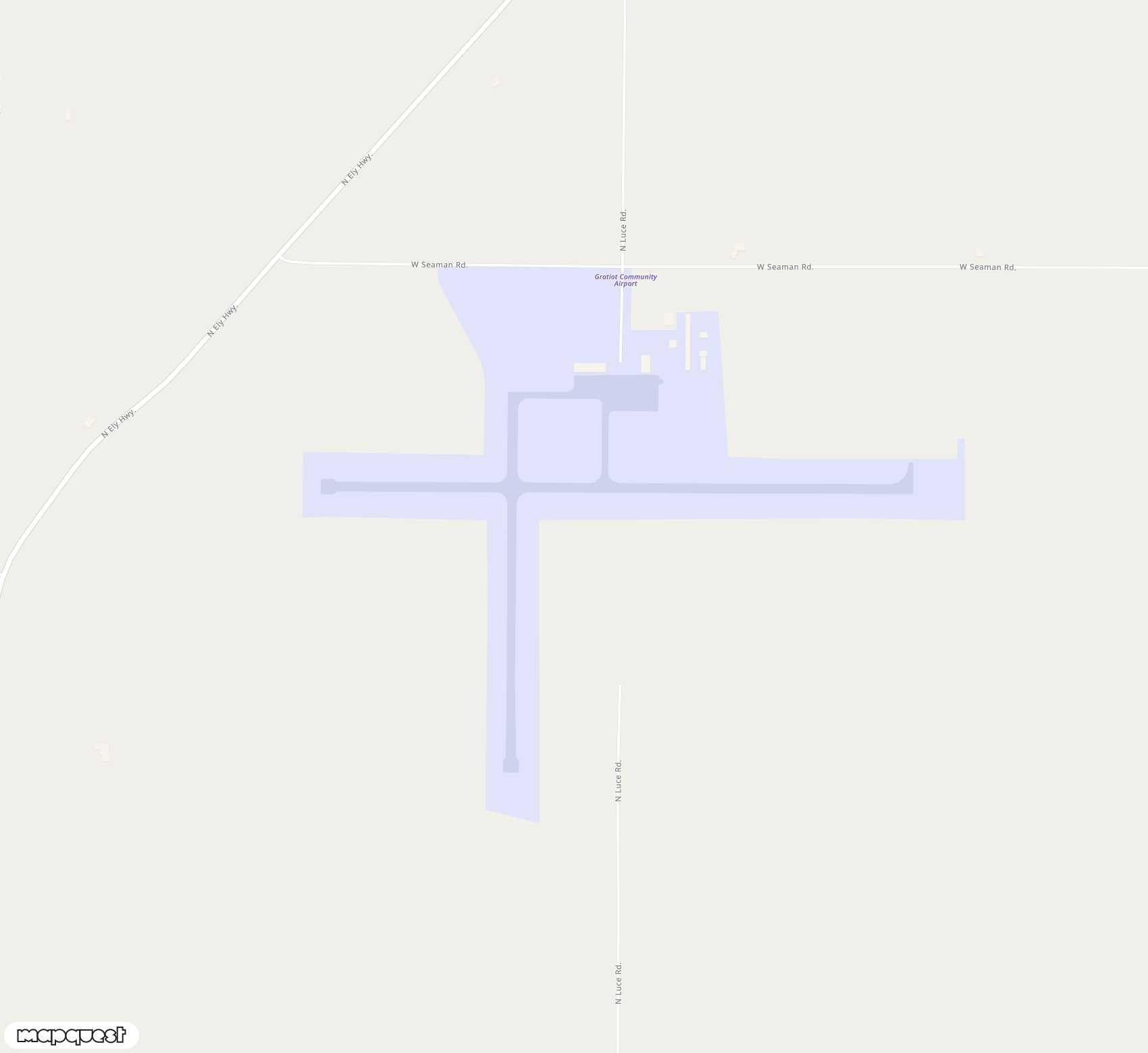 Carte de <span>Aérodrome de </span>Gratiot Community<span>(AMN)</span>