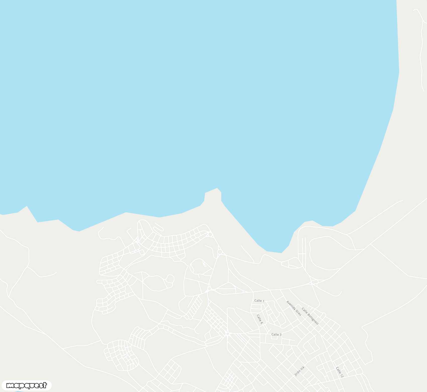 Carte de <span>Aérodrome de </span>San Juan Aposento<span>(APE)</span>