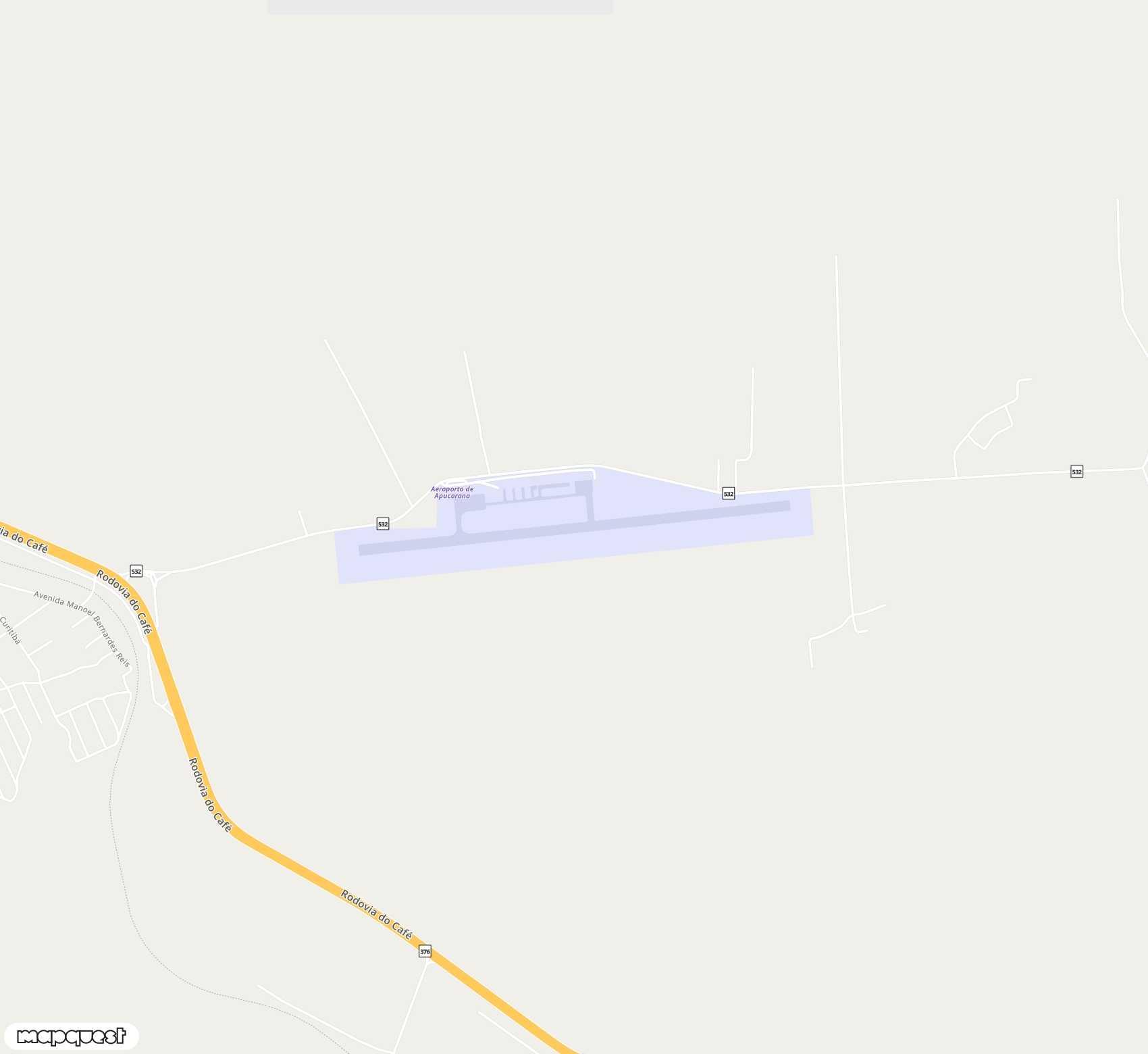 Carte de <span>Aérodrome de </span>Captain João Busse<span>(APU)</span>