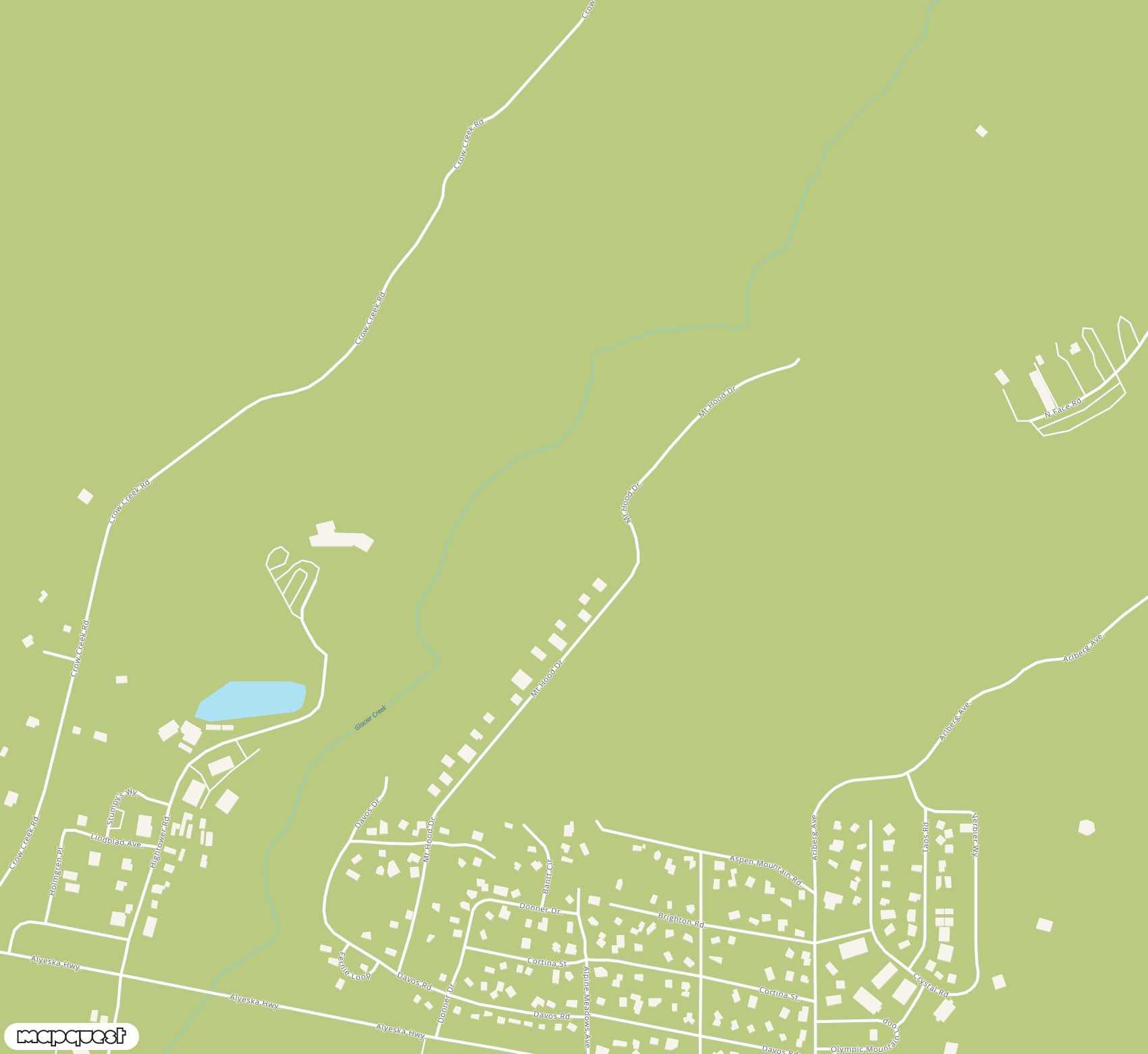 Carte de <span>Aérodrome de </span>Girdwood<span>(AQY)</span>