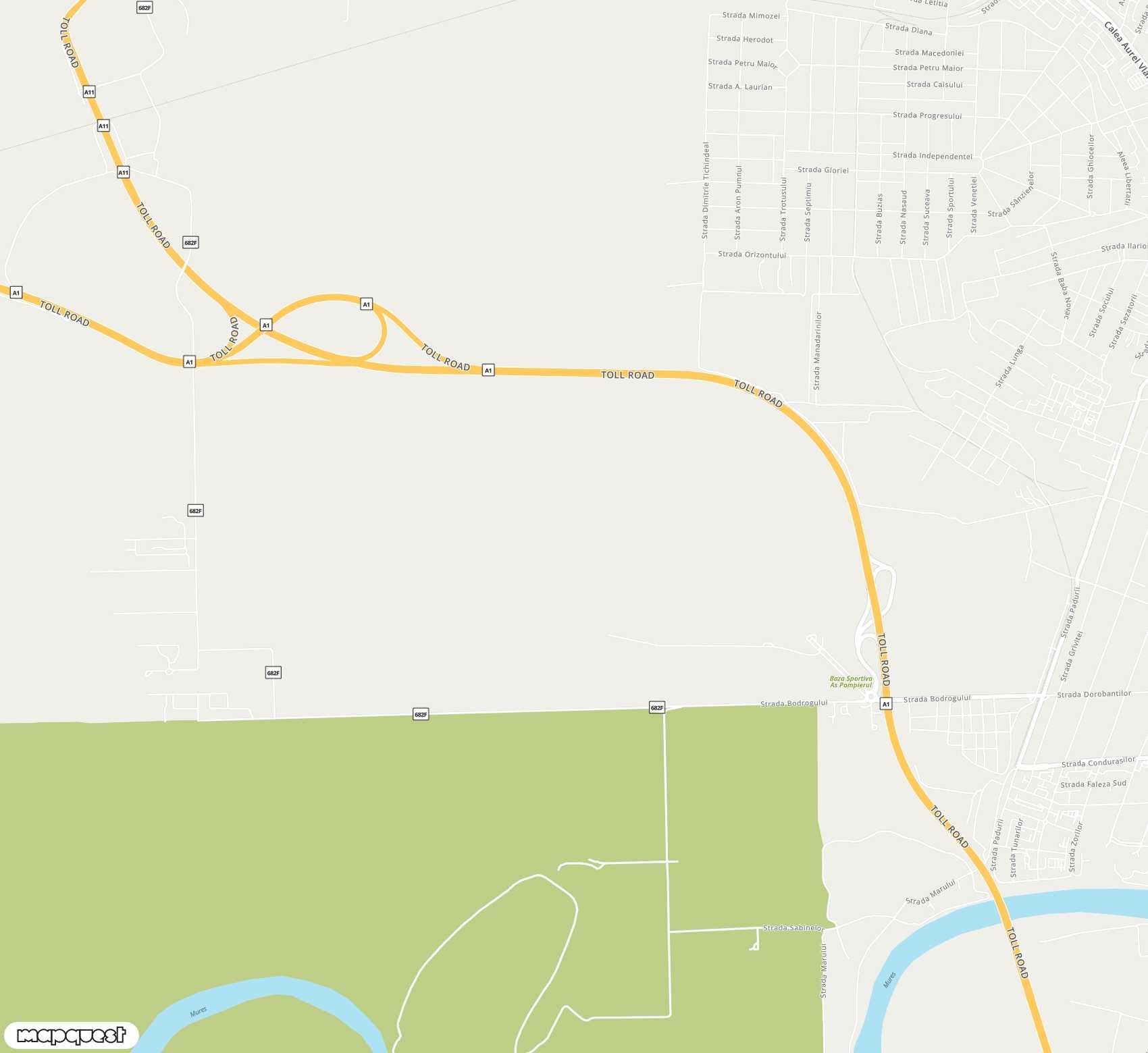 Carte de <span>Aéroport de </span>Arad<span>(ARW)</span>