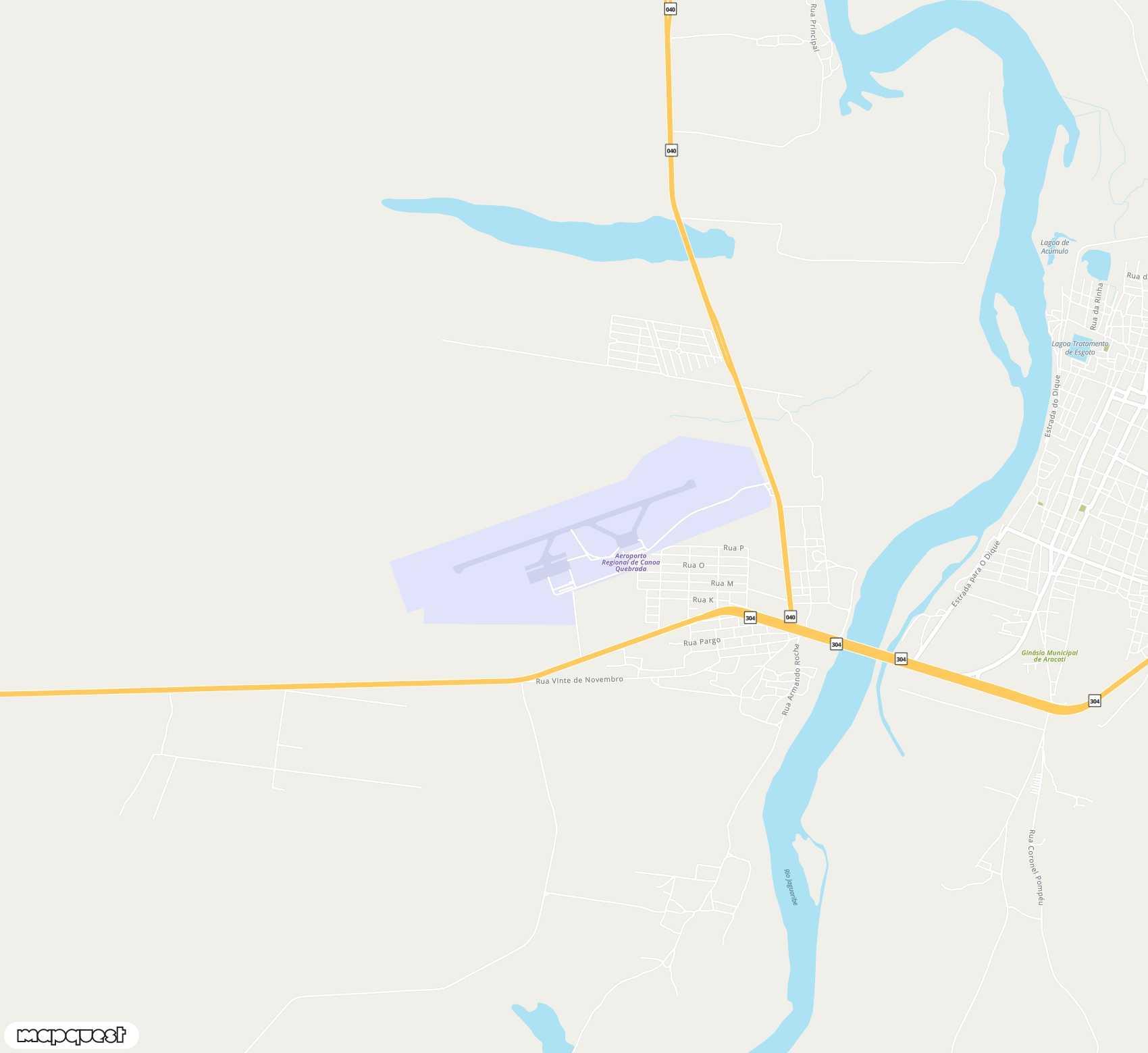 Carte de <span>Aéroport de </span>Aracati Dragão do Mar Regional<span>(ARX)</span>