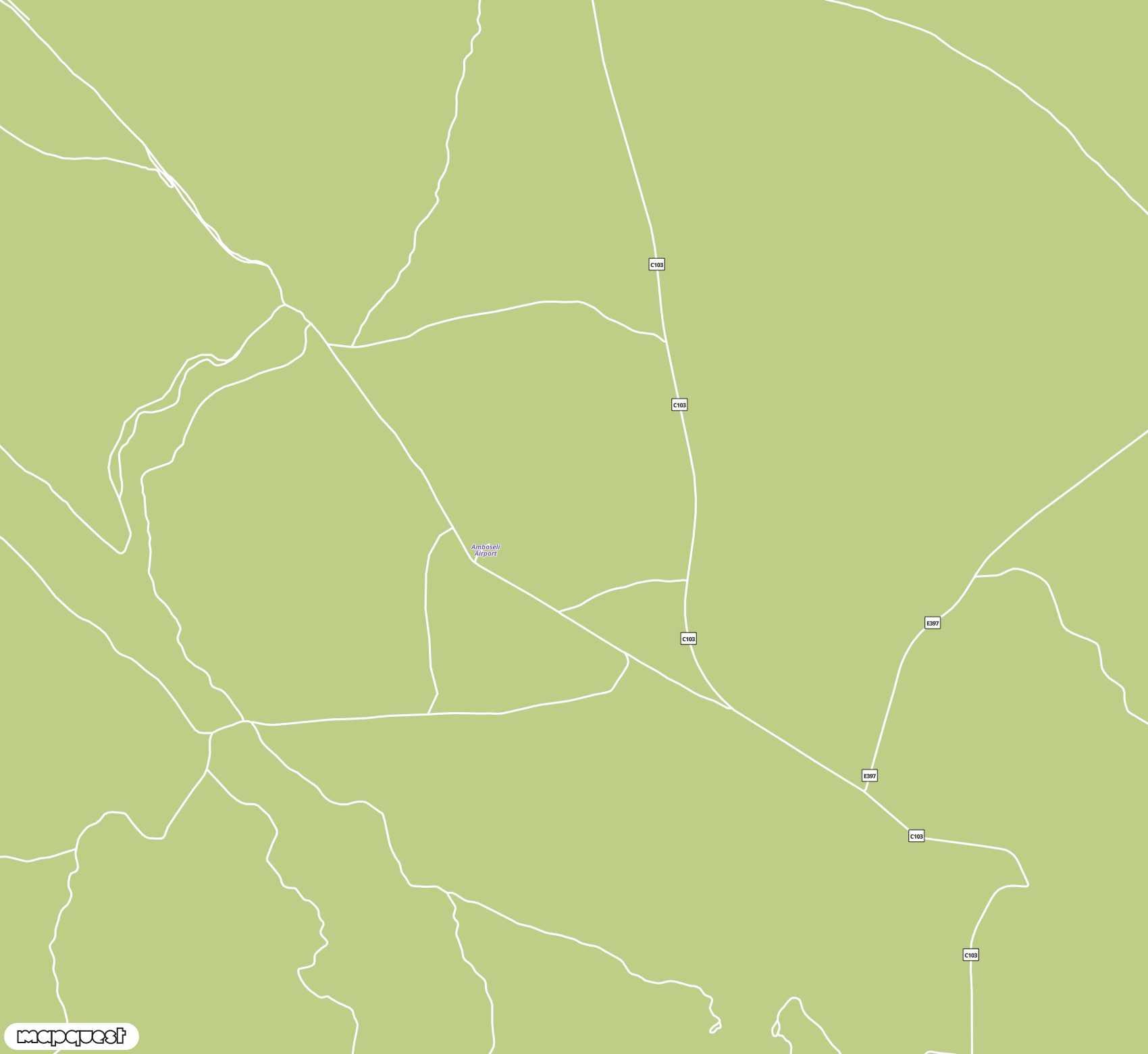 Carte de Amboseli <span>airport (ASV)</span>