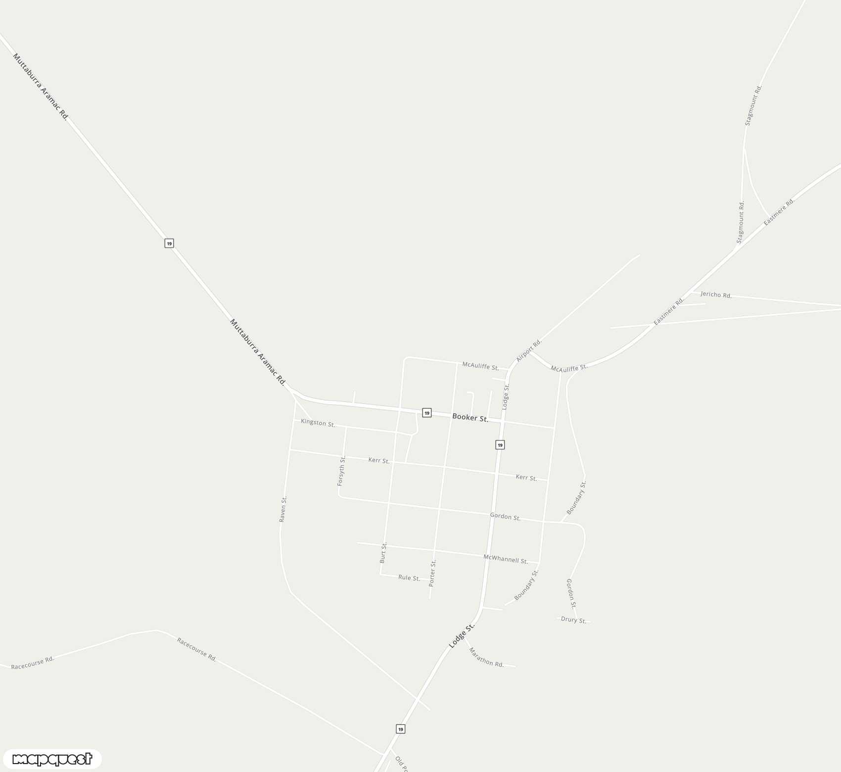 Carte de <span>Aérodrome de </span>Aramac<span>(AXC)</span>