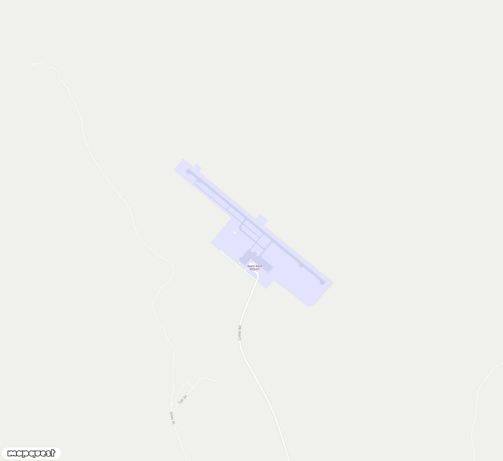 Carte de <span>Aéroport de </span>Ayers Rock Connellan<span>(AYQ)</span>