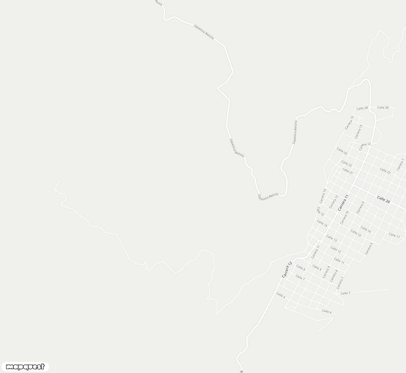 Carte de <span>Aérodrome de </span>Zapatoca<span>(AZT)</span>