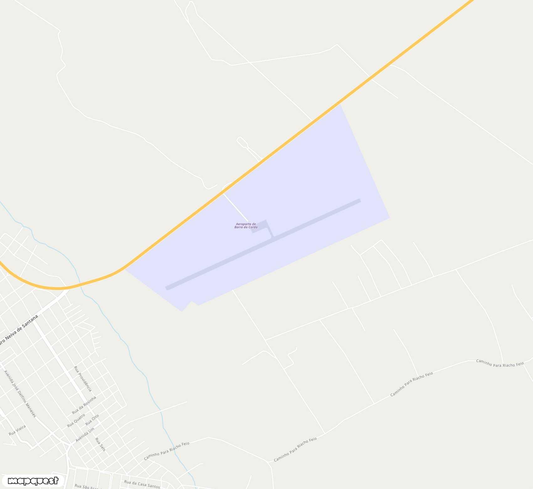 Carte de <span>Aérodrome de </span>Barra do Corda<span>(BDC)</span>