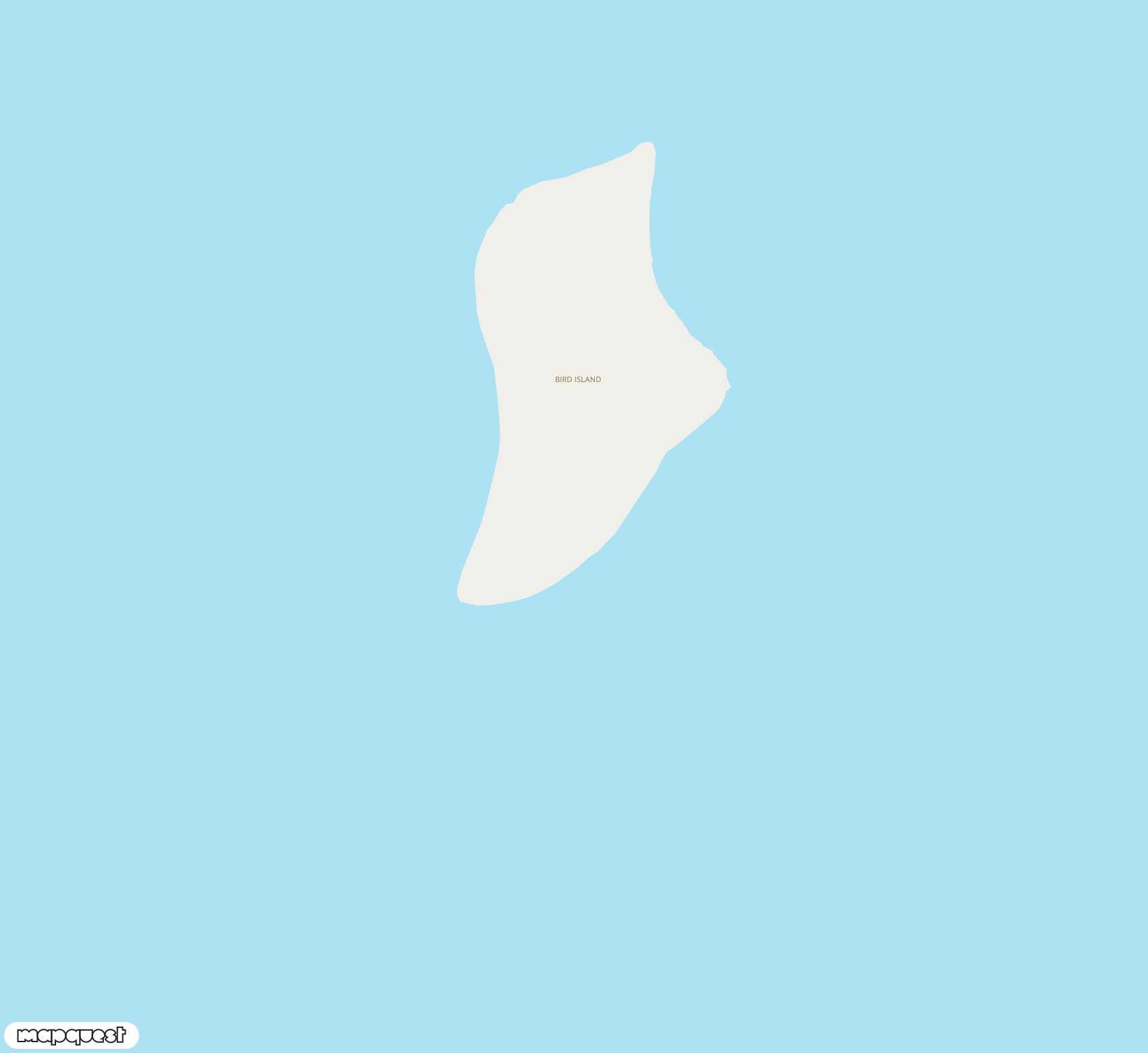 Carte de <span>Aérodrome de </span>Bird Island<span>(BDI)</span>
