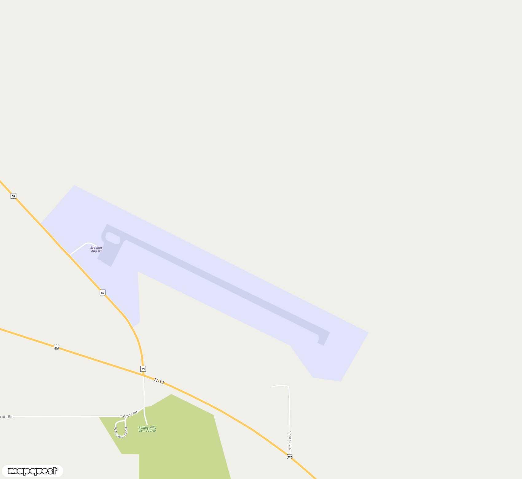 Carte de <span>Aérodrome de </span>Broadus<span>(BDX)</span>