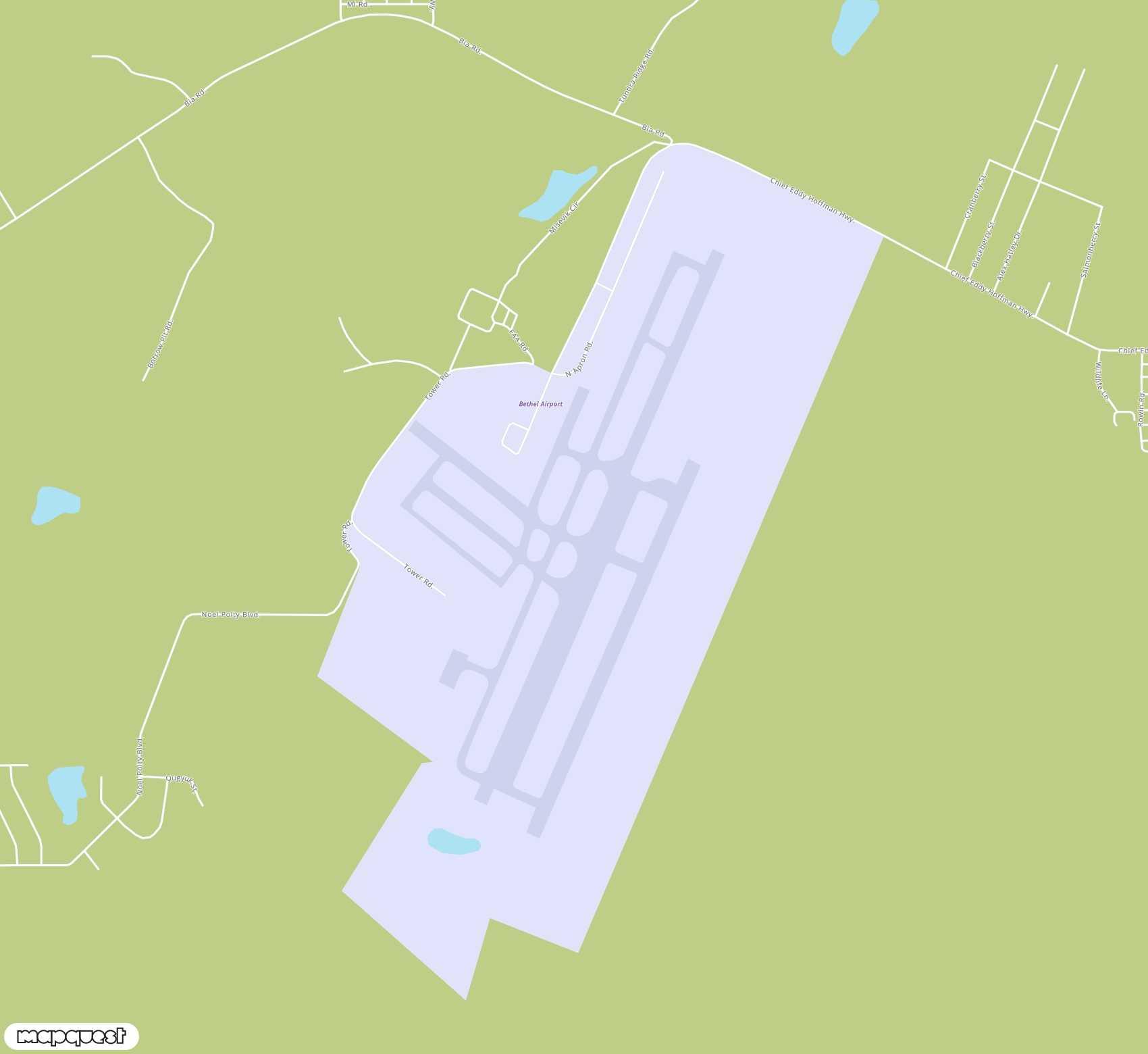 Carte de <span>Aéroport de </span>Bethel<span>(BET)</span>