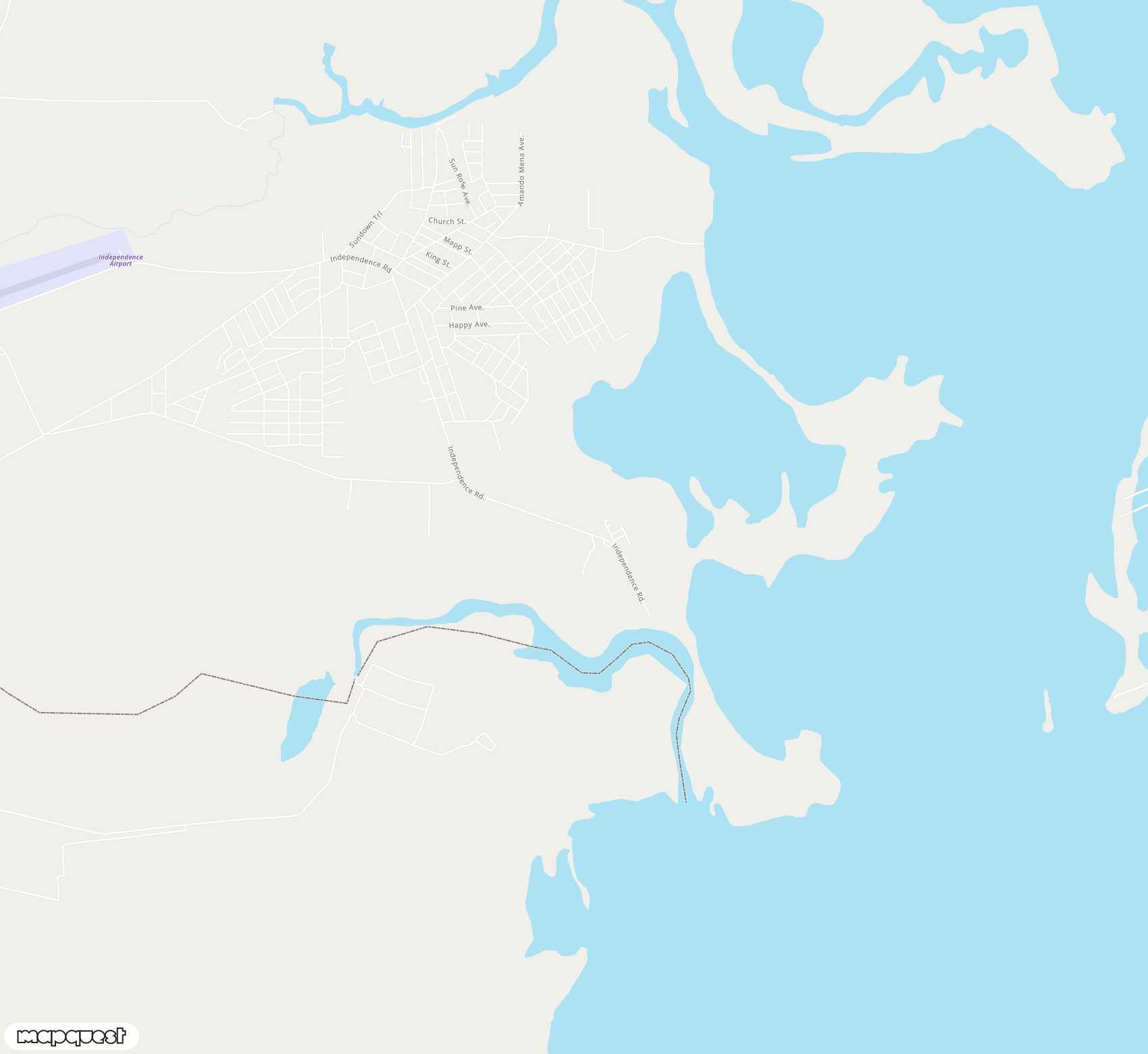 Carte de <span>Aéroport de </span>Big Creek<span>(BGK)</span>