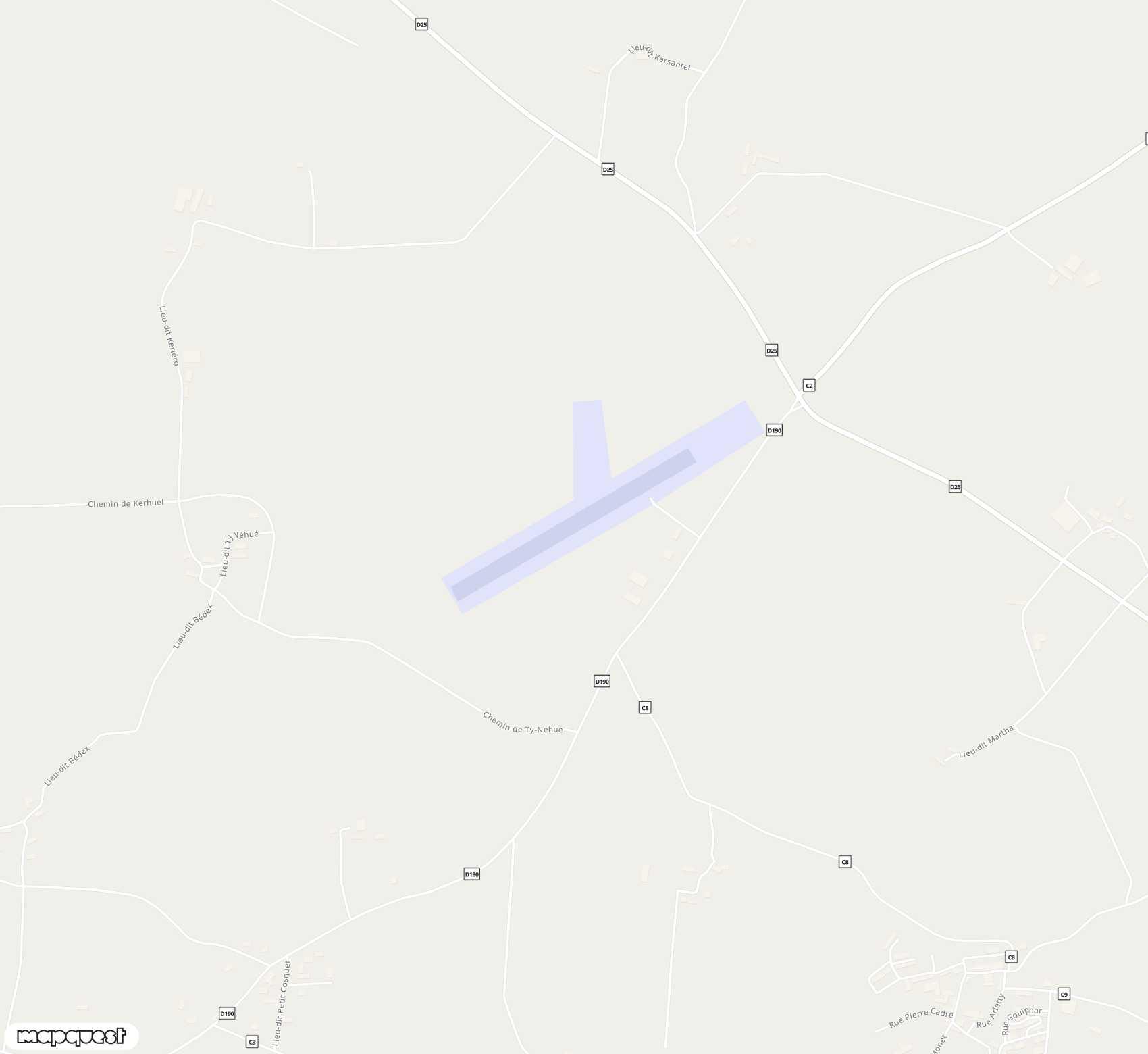 Carte de <br />
<b>Deprecated</b>:  Function utf8_encode() is deprecated in <b>/var/www/vhosts/airprt.net/httpdocs/inc/functions-labels.php</b> on line <b>73</b><br />
<span>Aérodrome de </span>Aérodrome de Belle Île<span>(BIC)</span>