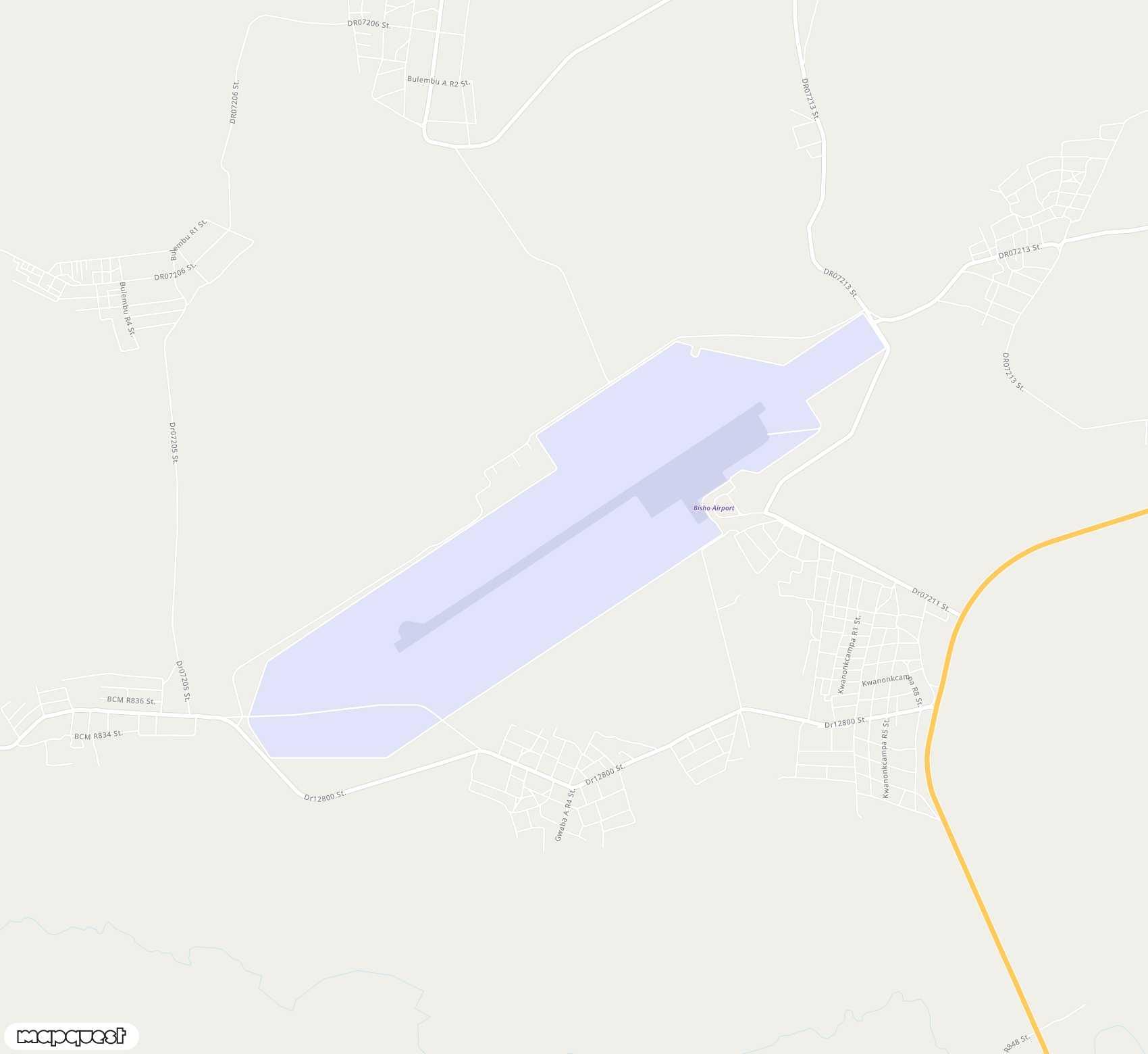 Carte de Bisho <span>airport (BIY)</span>