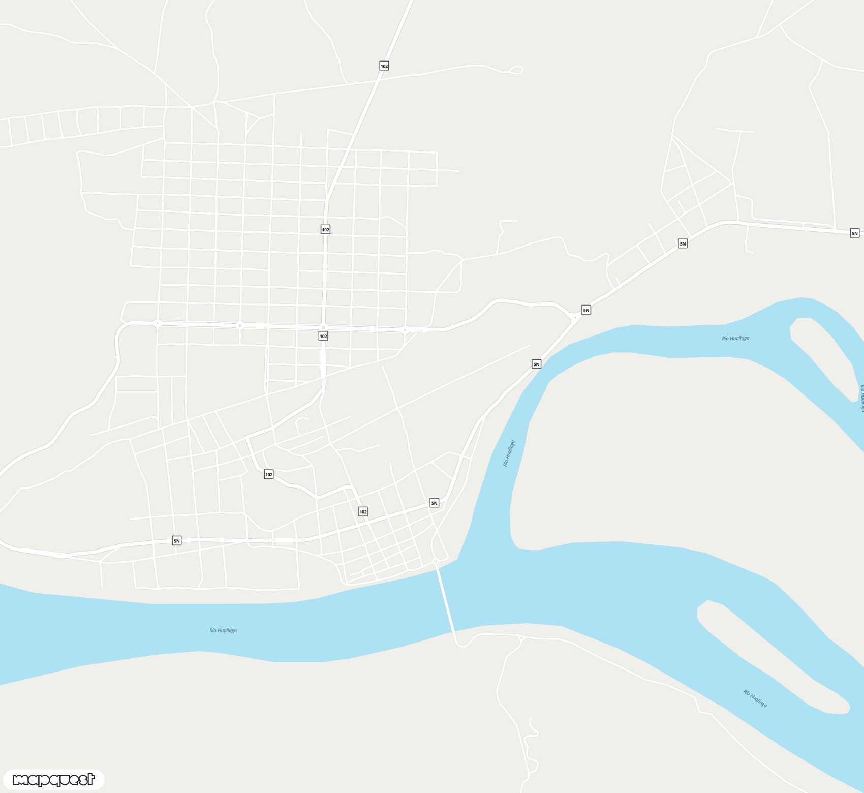 Carte de <span>Aérodrome de </span>Huallaga<span>(BLP)</span>