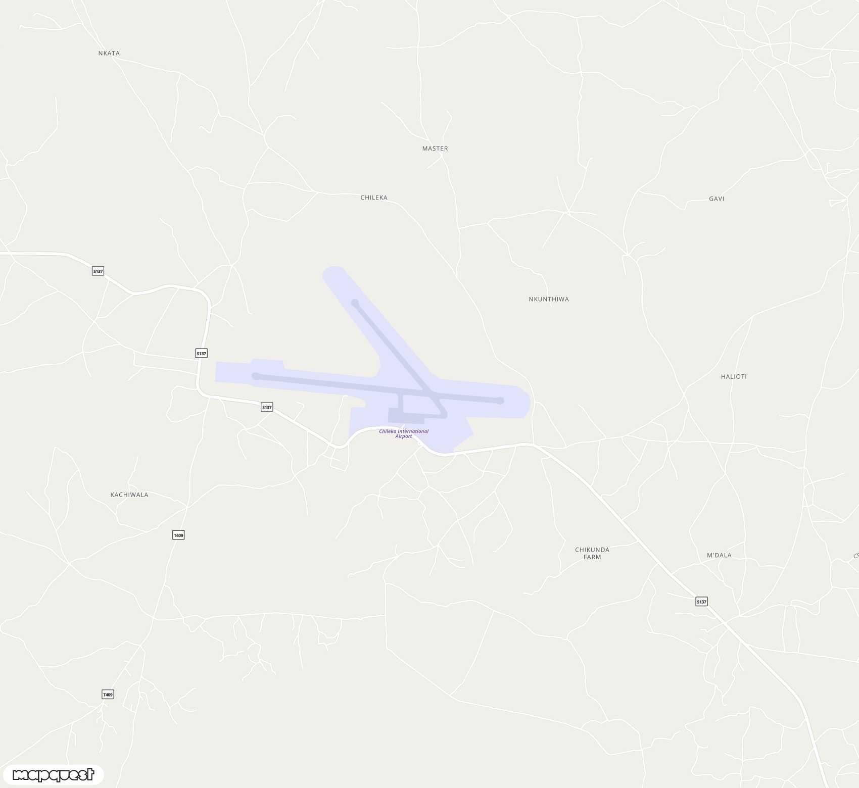 Carte de Chileka <span>airport (BLZ)</span>