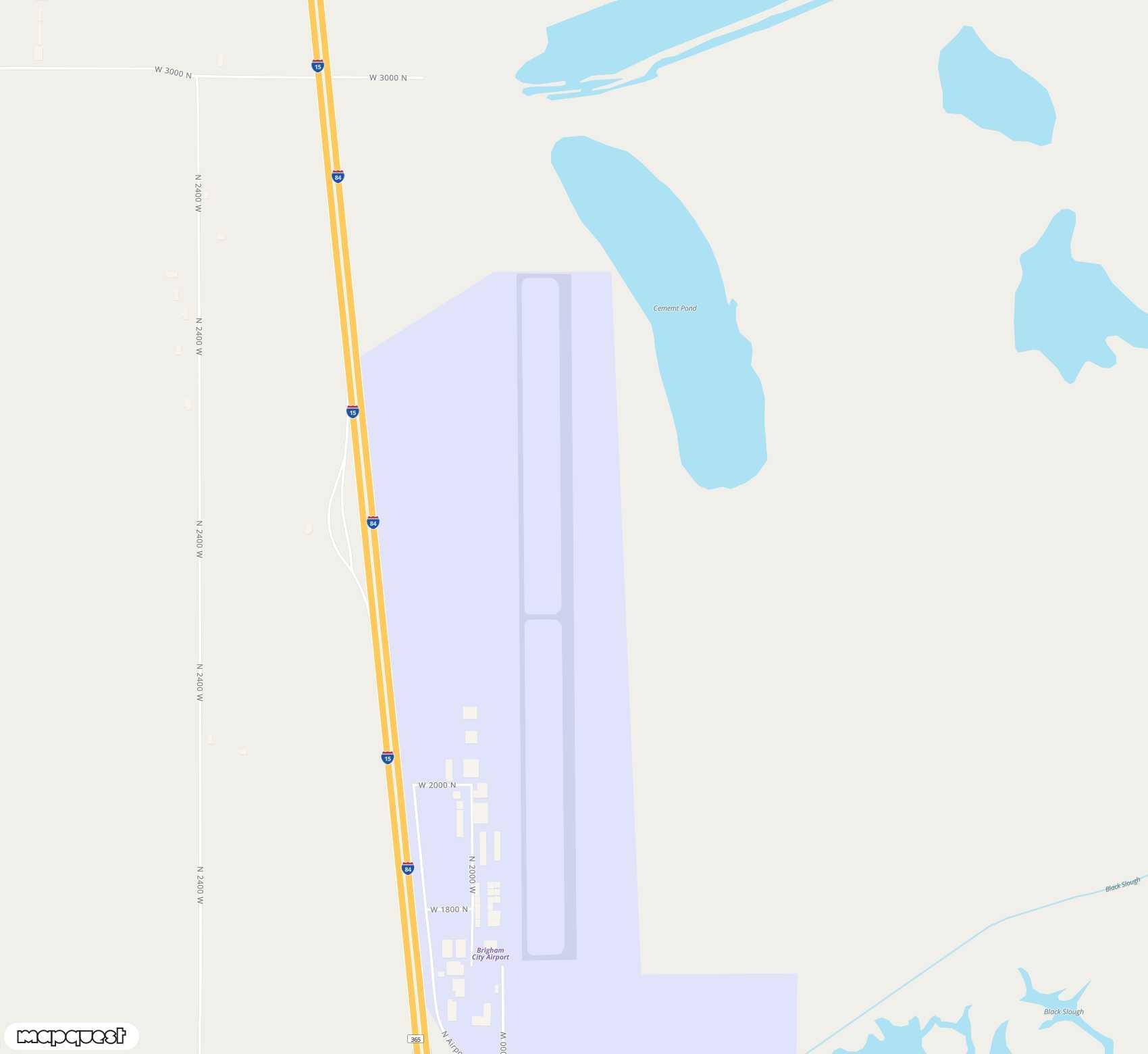 Carte de <span>Aérodrome de </span>Brigham City Regional<span>(BMC)</span>