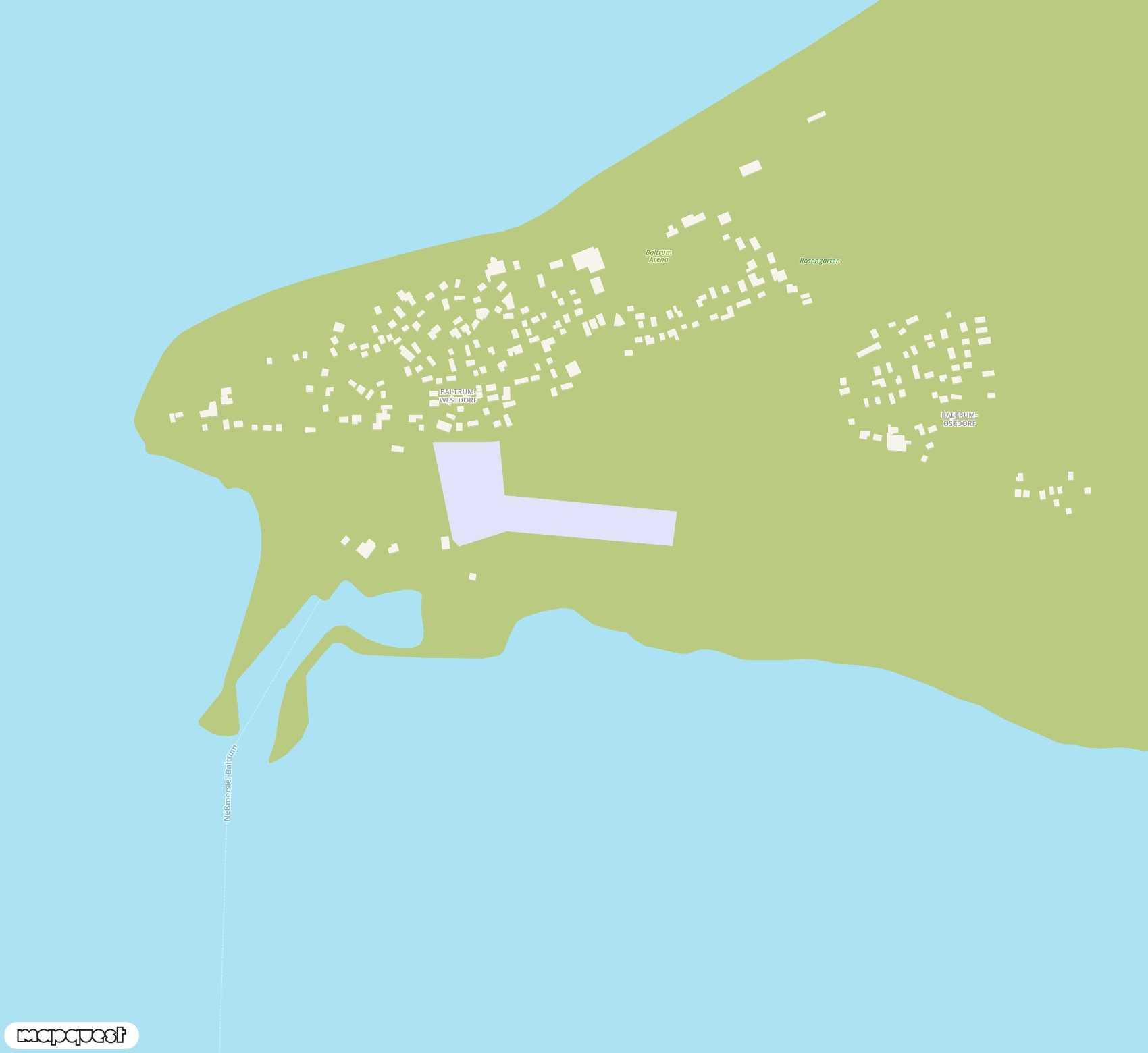 Carte de Baltrum <span>airfield (BMR)</span>