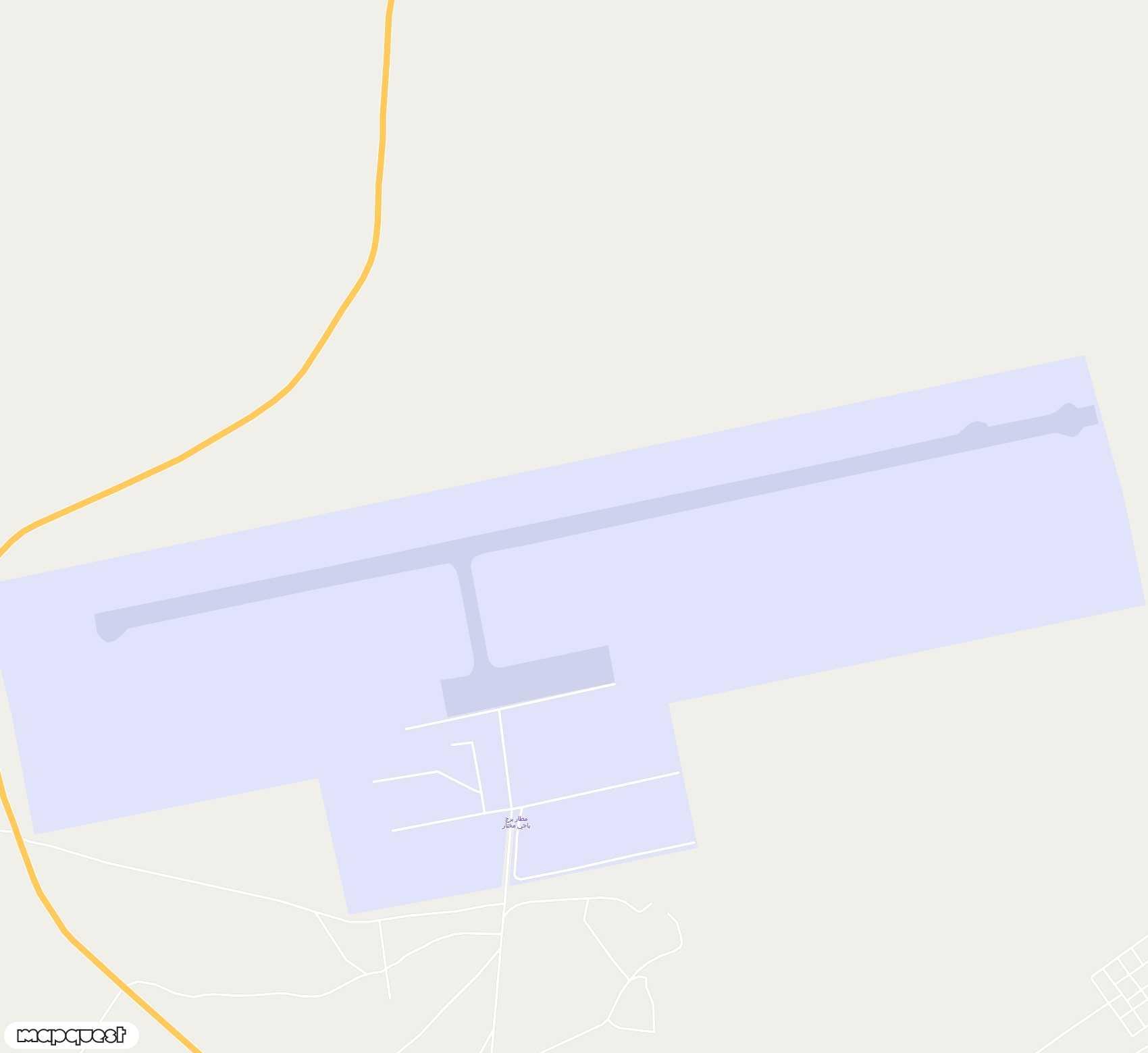Carte de <span>Aérodrome de </span>Bordj Badji Mokhtar<span>(BMW)</span>