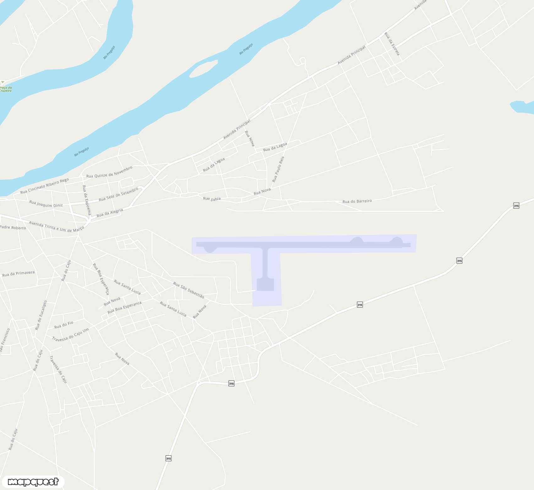 Carte de <span>Aérodrome de </span>Barreirinhas National<span>(BRB)</span>