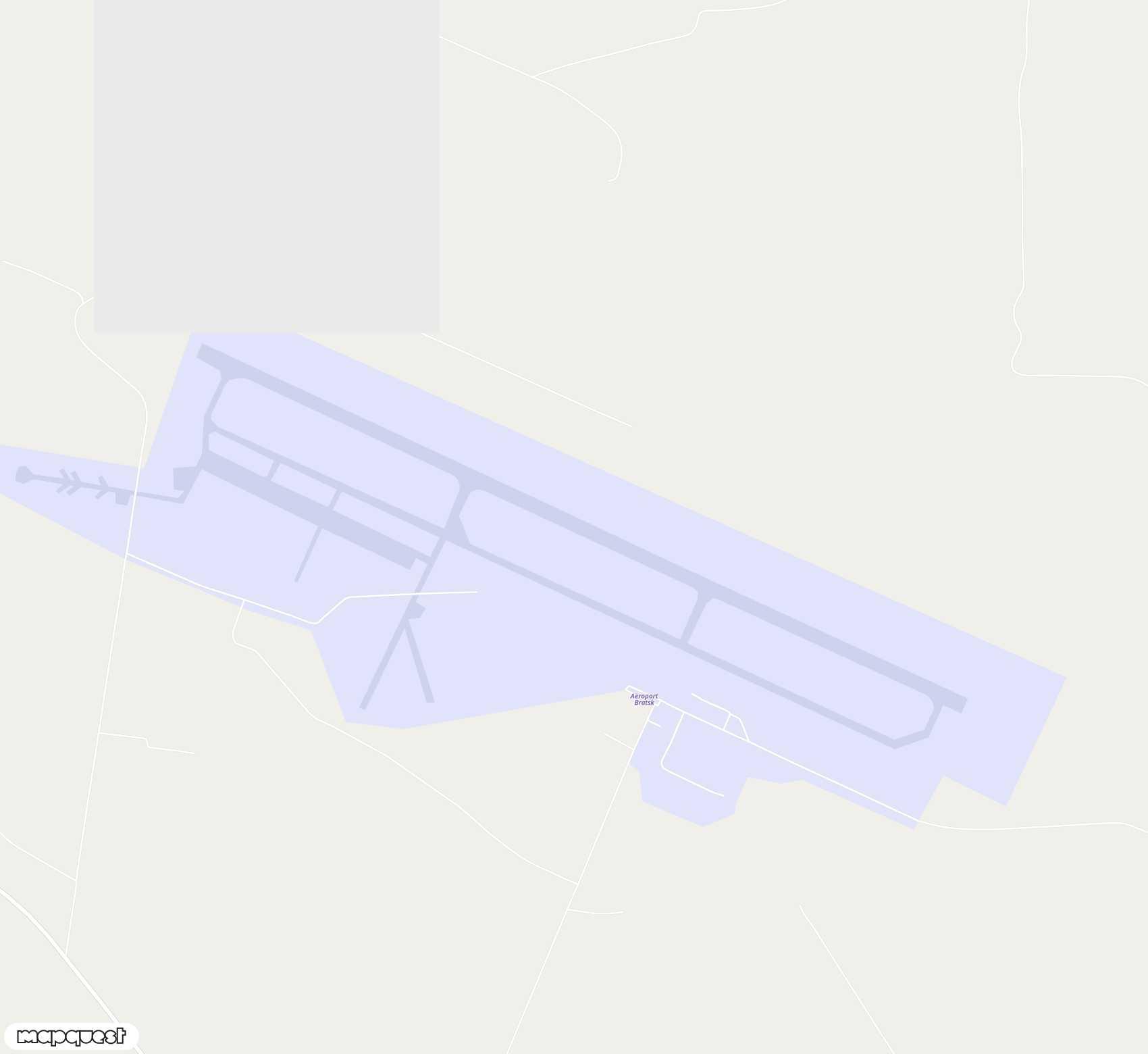 Carte de Bratsk <span>airport (BTK)</span>