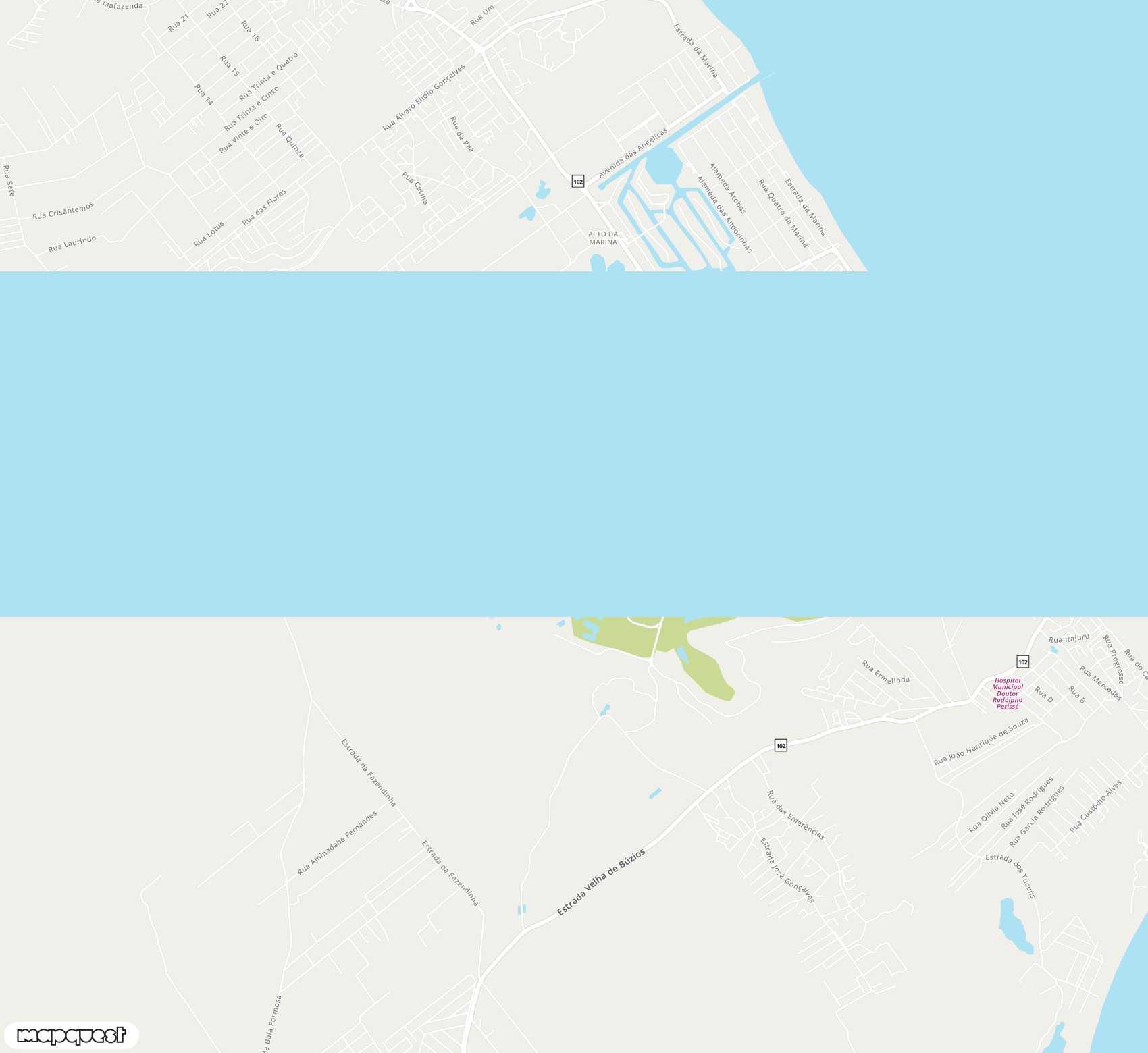 Carte de <span>Aéroport de </span>Umberto Modiano<span>(BZC)</span>