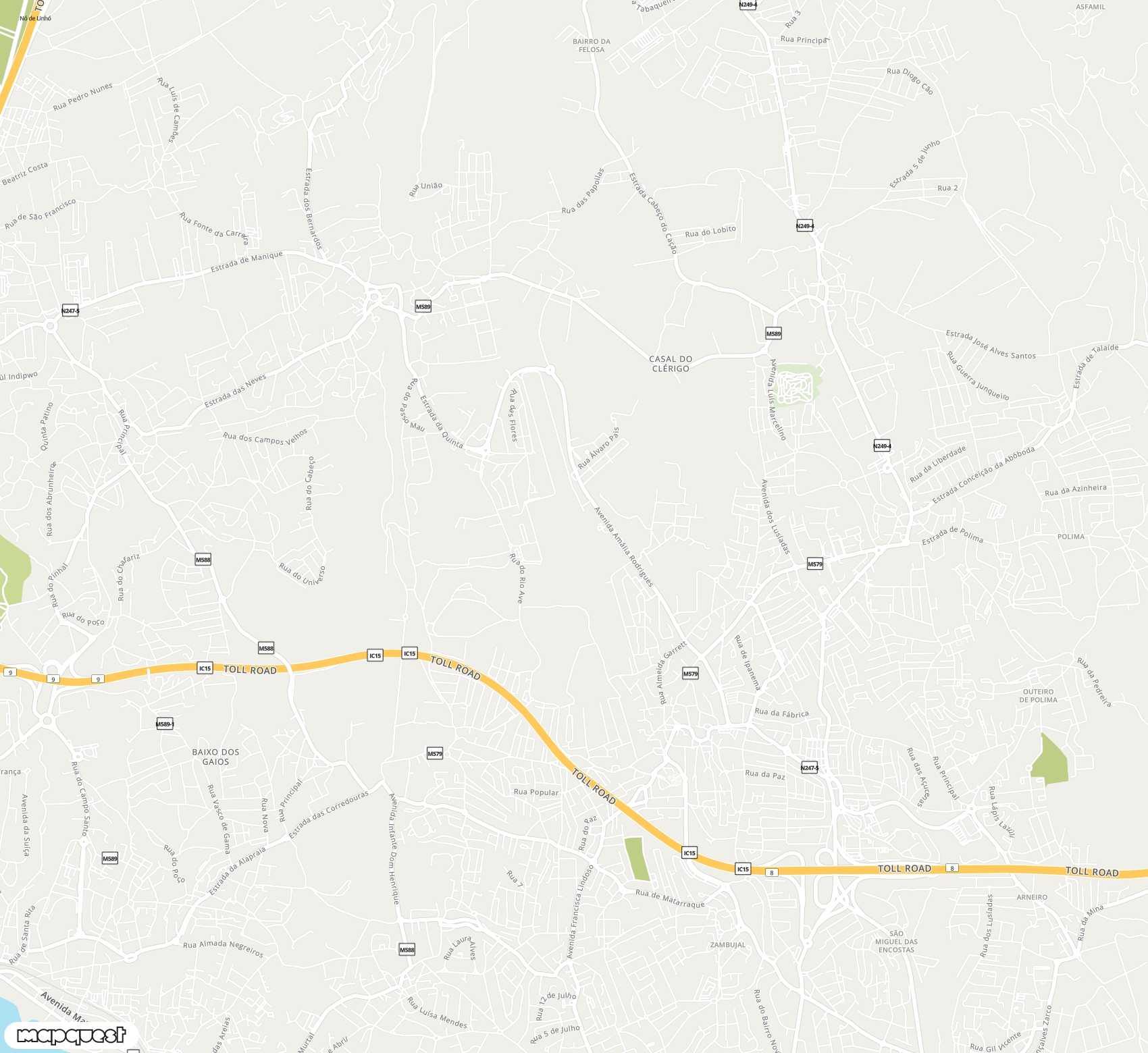 Carte de <span>Aéroport de </span>Cascais<span>(CAT)</span>