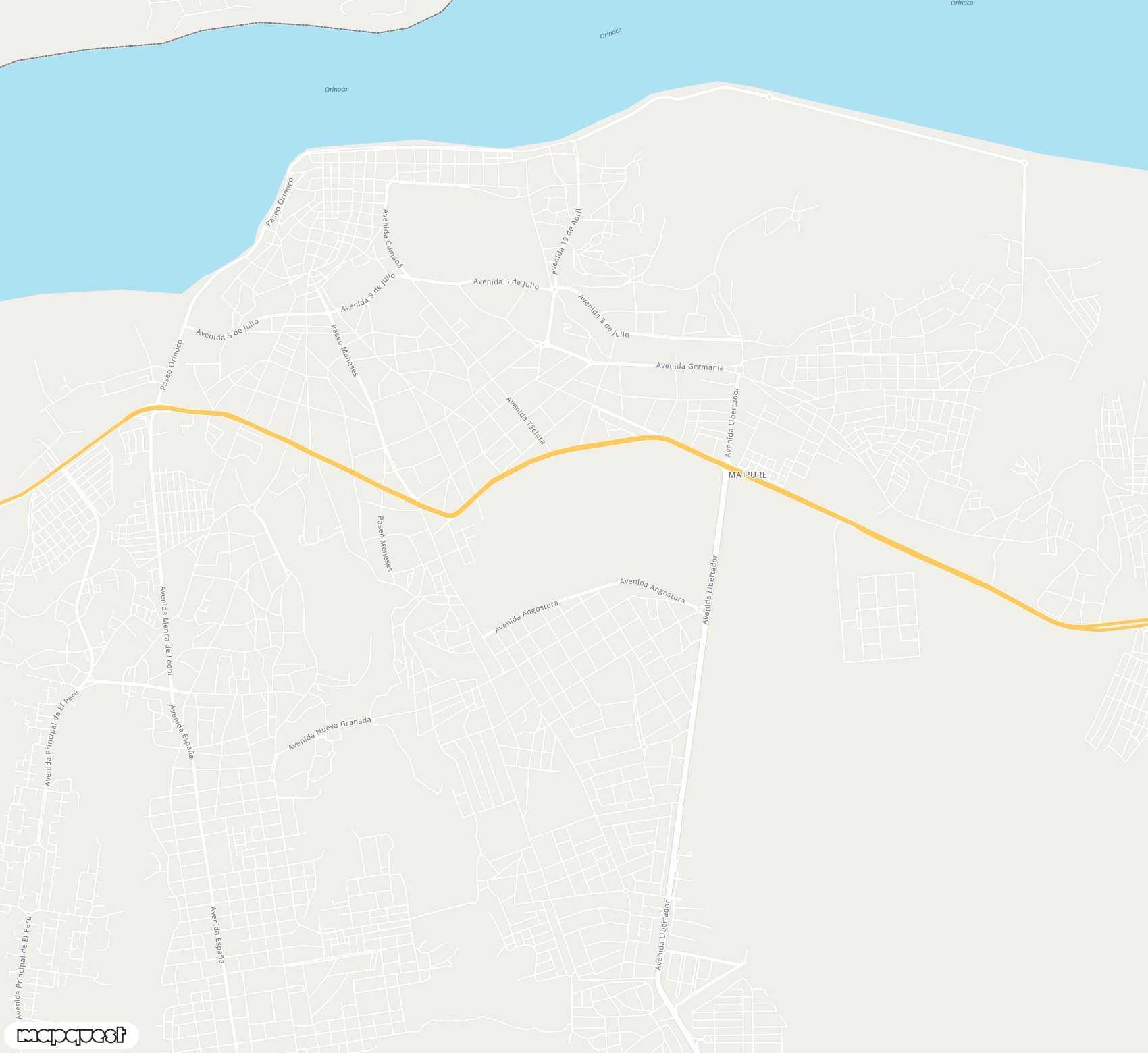 Carte de <span>Aéroport de </span>Aeropuerto 