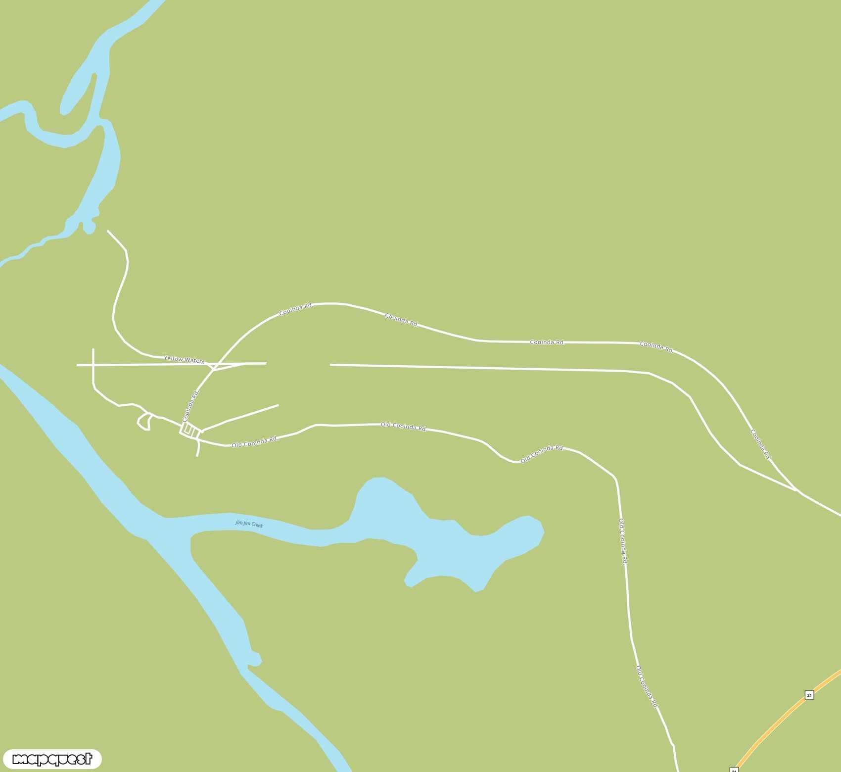 Carte de <span>Aérodrome de </span>Cooinda<span>(CDA)</span>