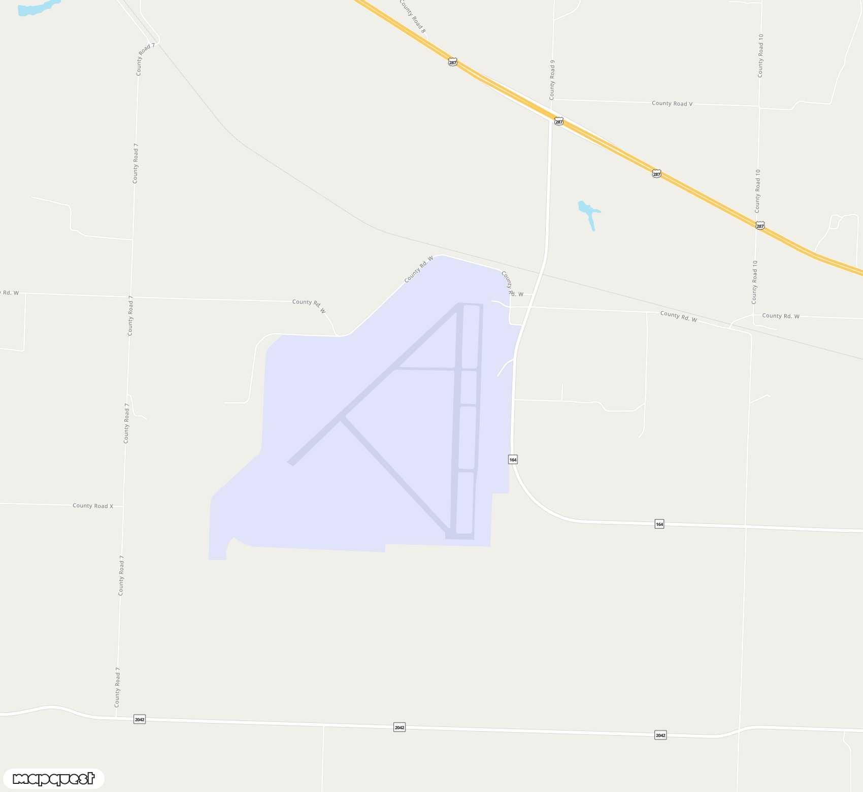 Carte de Childress Municipal <span>airport (CDS)</span>