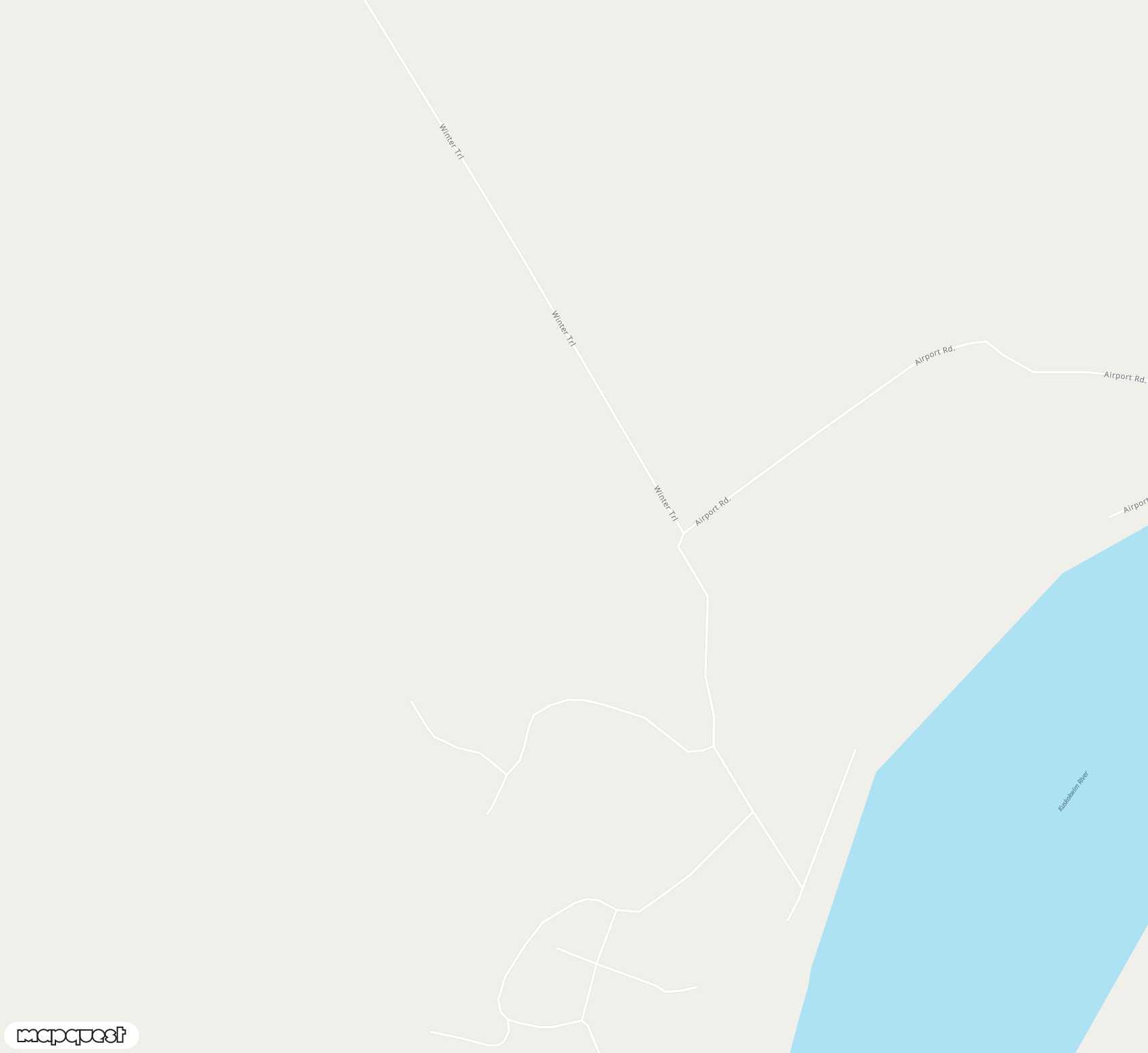 Carte de <span>Aérodrome de </span>Crooked Creek<span>(CKD)</span>