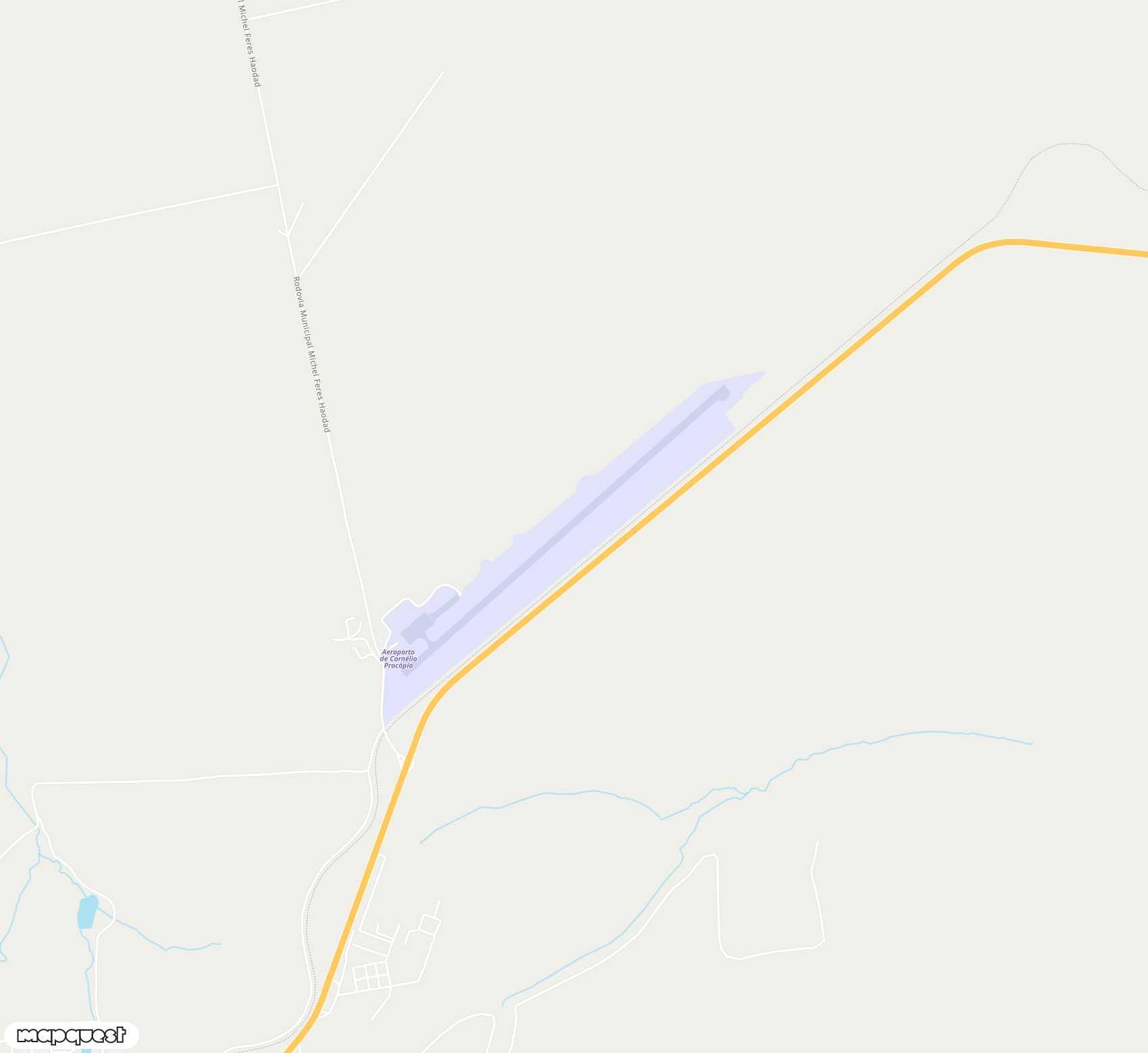 Carte de <span>Aérodrome de </span>Cornélio Procópio<span>(CKO)</span>