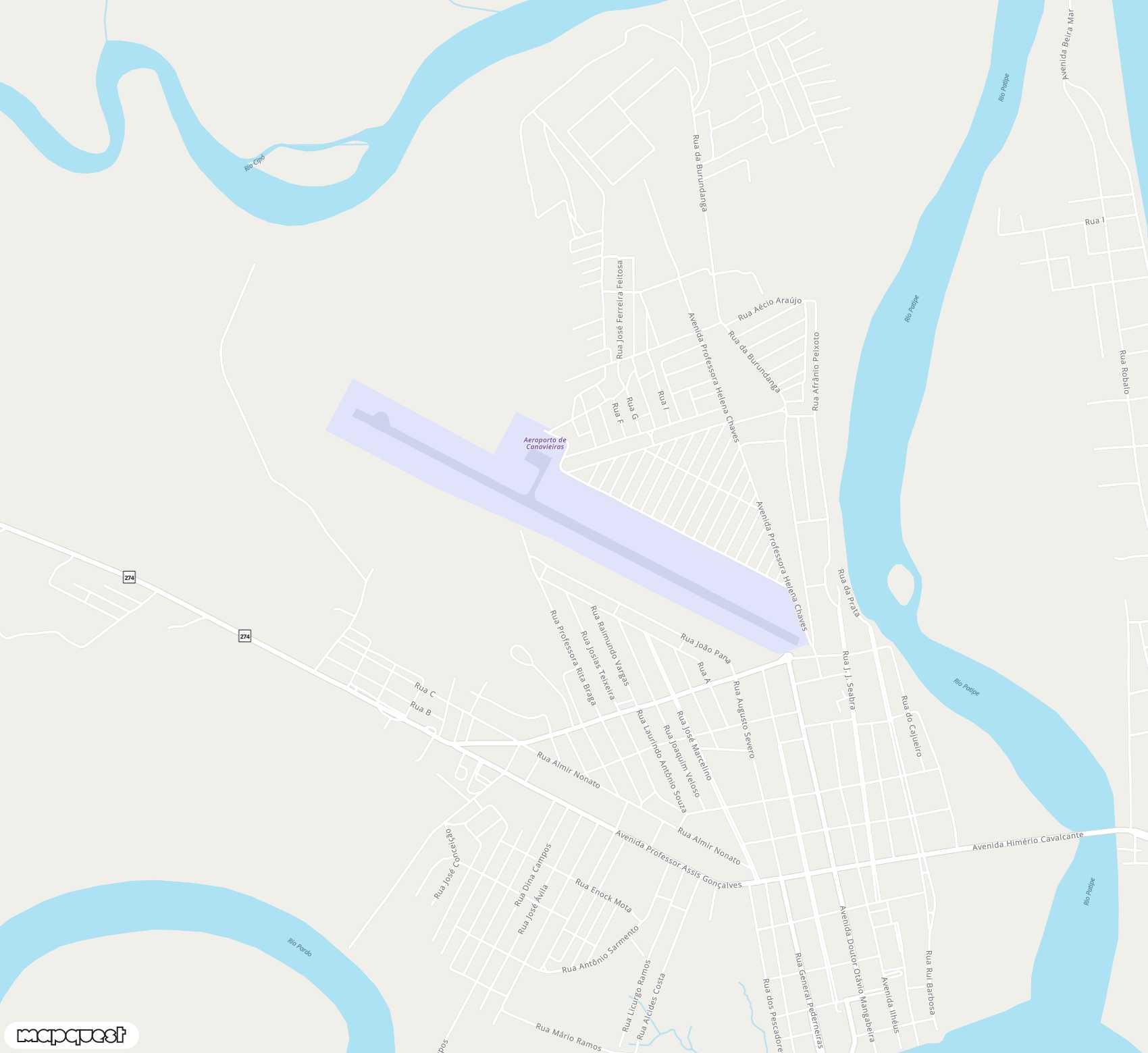 Carte de <span>Aérodrome de </span>Sócrates Rezende<span>(CNV)</span>