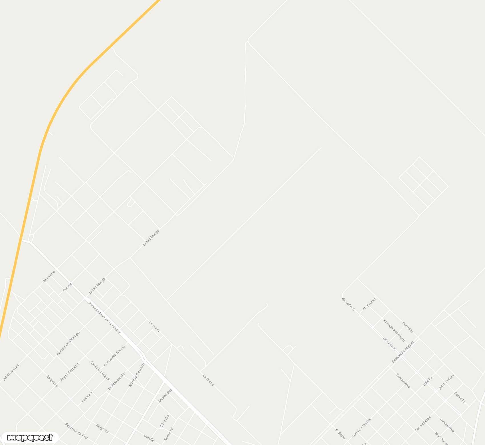 Carte de <span>Aérodrome de </span>Carmen de Patagones<span>(CPG)</span>