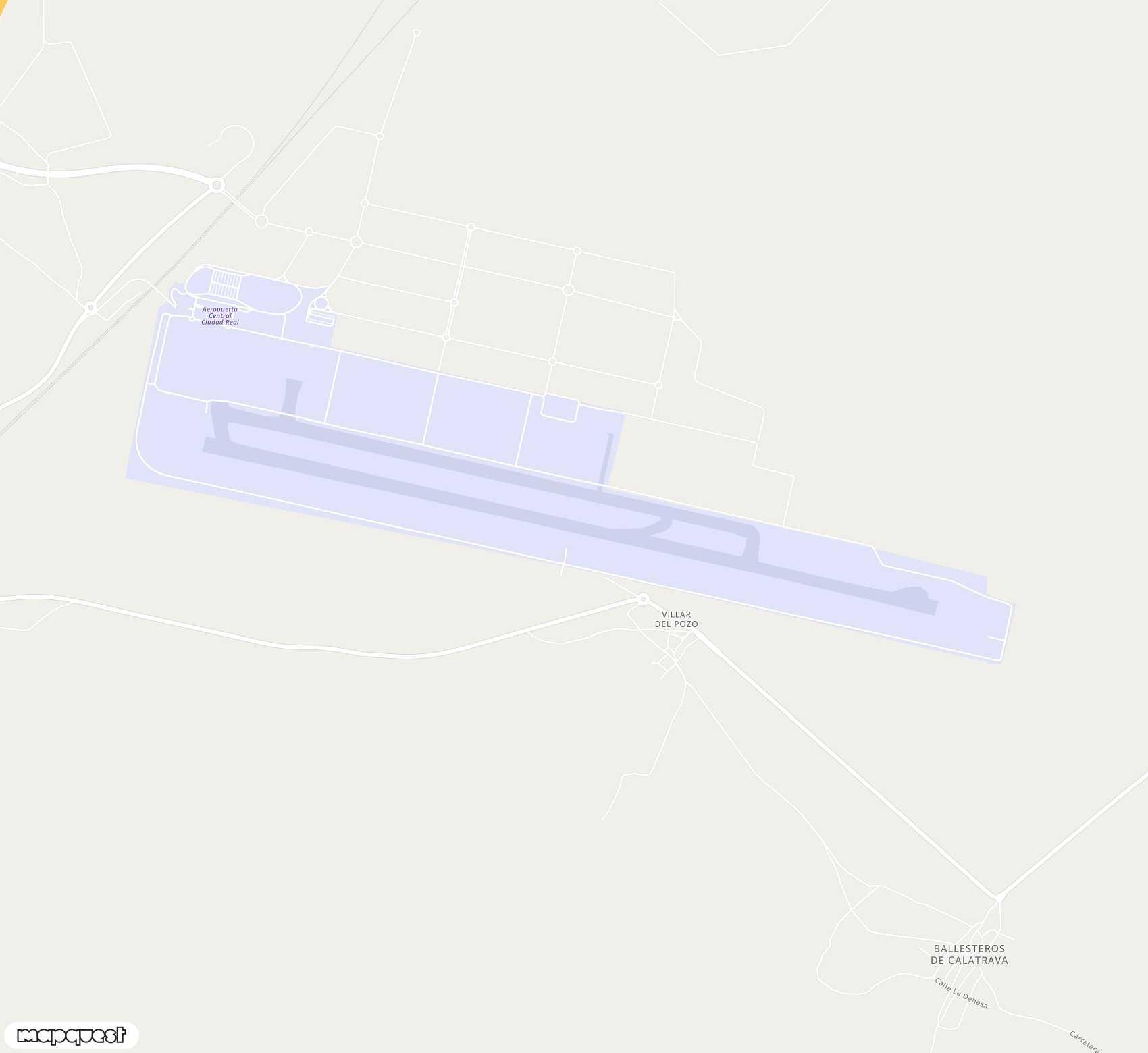 Carte de Ciudad Real <span>airport (CQM)</span>