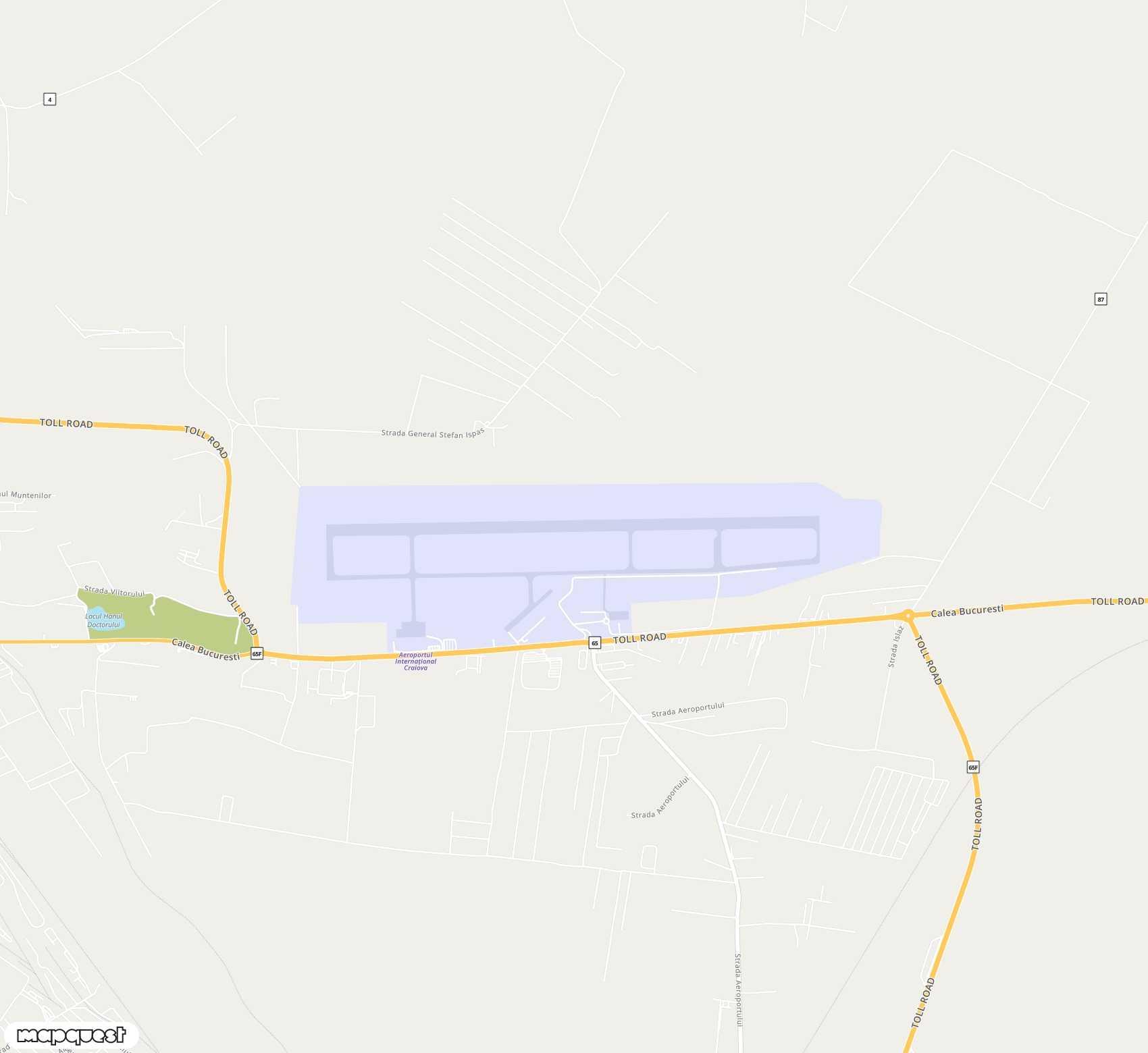 Carte de Craiova <span>airport (CRA)</span>