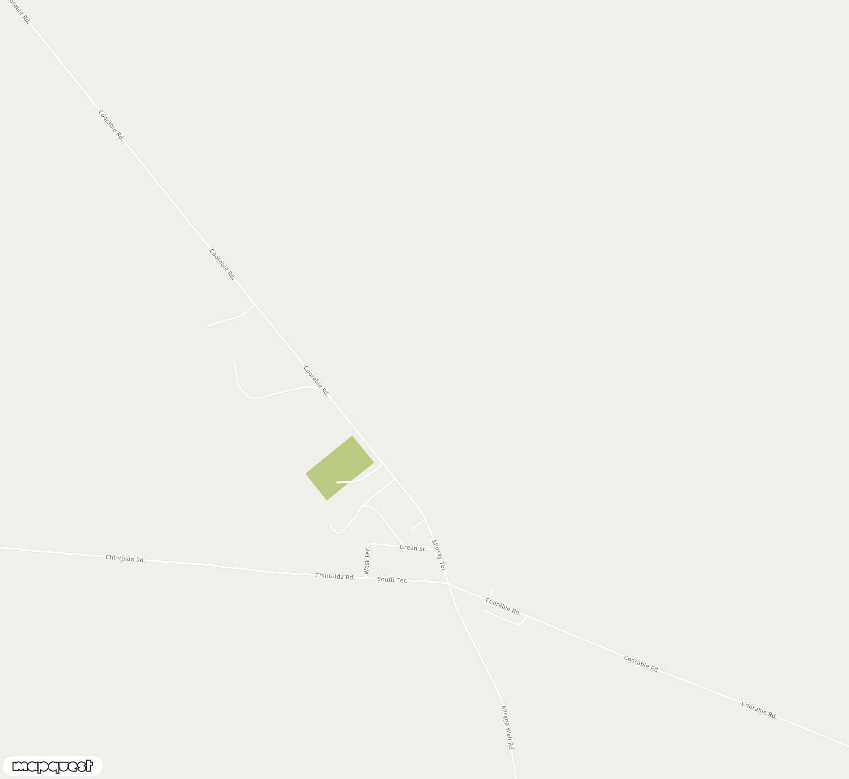 Carte de <span>Aérodrome de </span>Coorabie<span>(CRJ)</span>