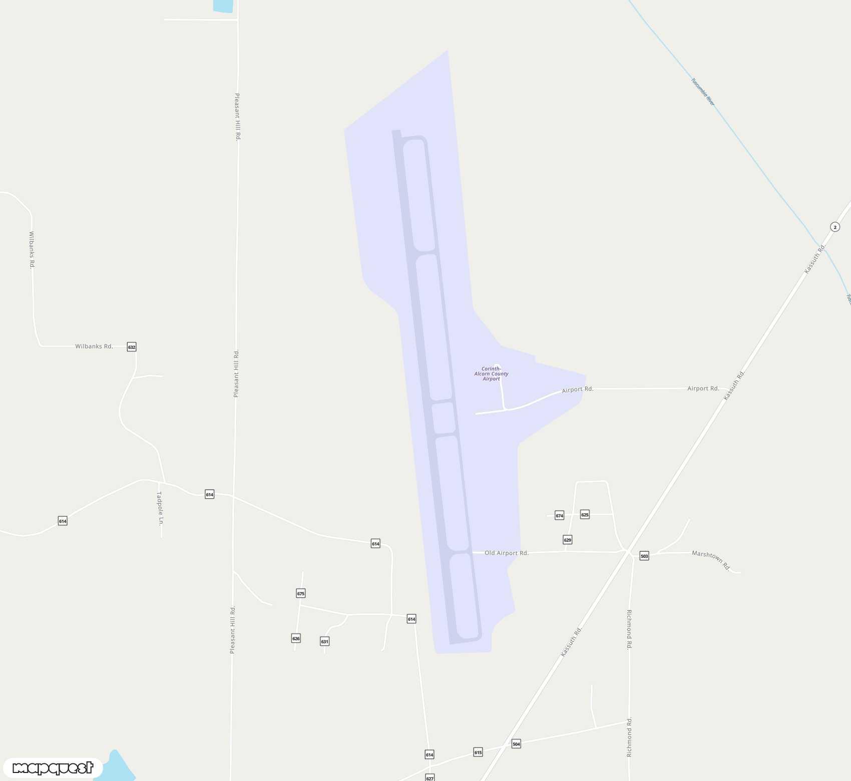 Carte de <span>Aérodrome de </span>Roscoe Turner<span>(CRX)</span>