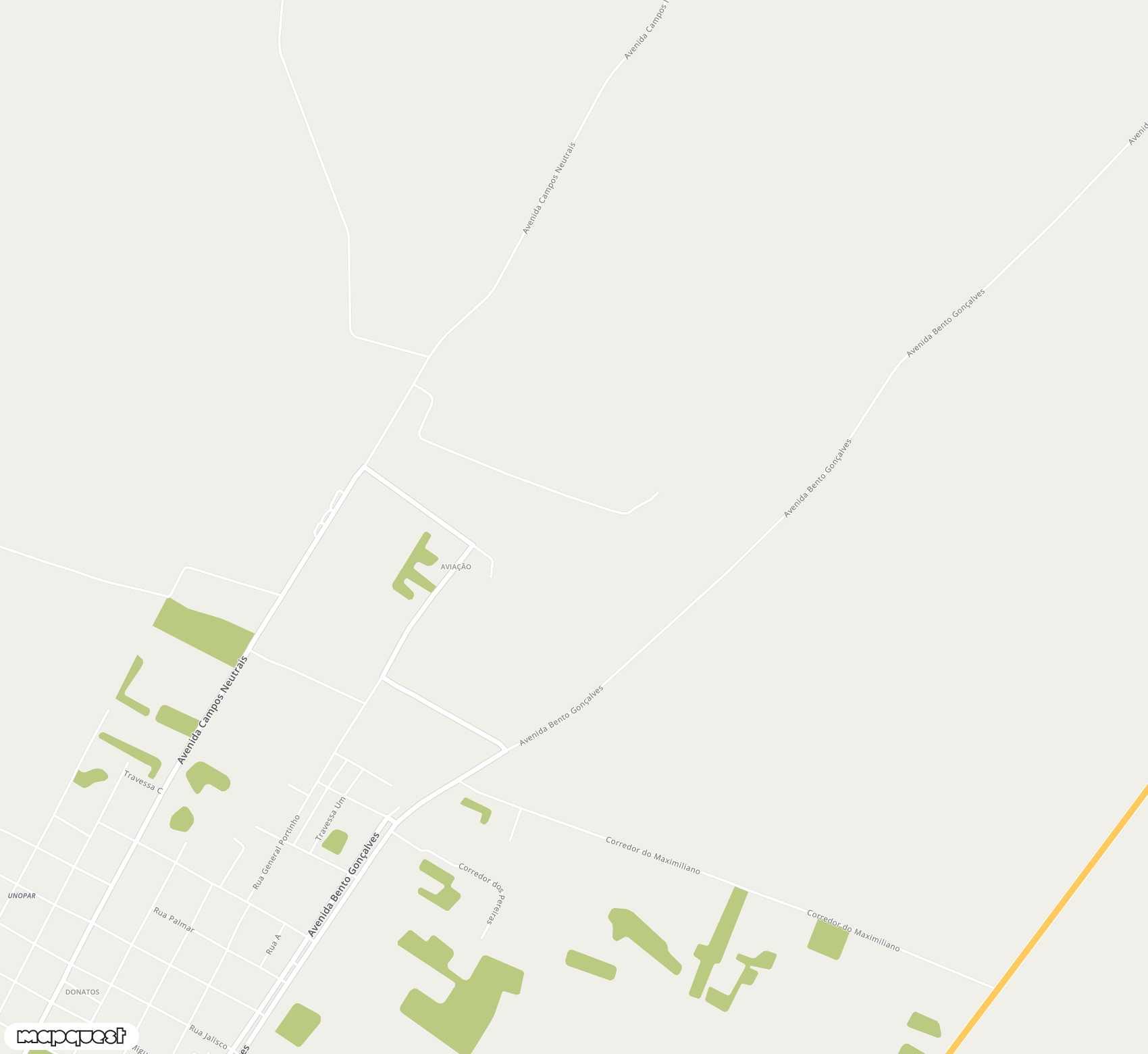 Carte de <span>Aérodrome de </span>Santa Vitória do Palmar<span>(CTQ)</span>