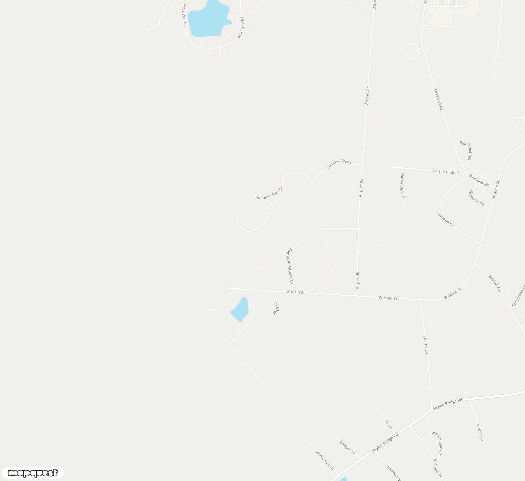 Carte de <span>Aérodrome de </span>Sampson County<span>(CTZ)</span>