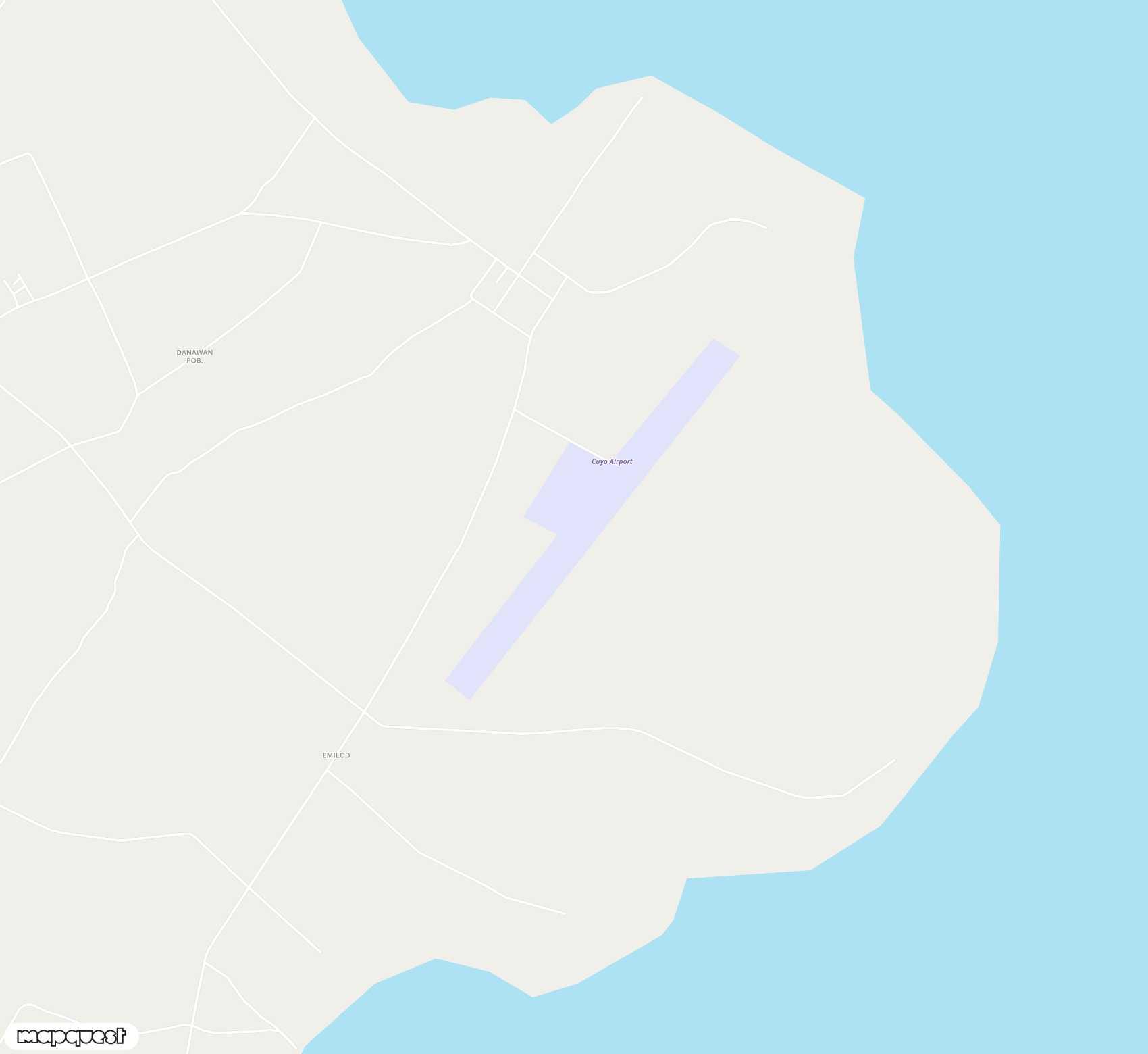 Carte de <span>Aérodrome de </span>Cuyo<span>(CYU)</span>