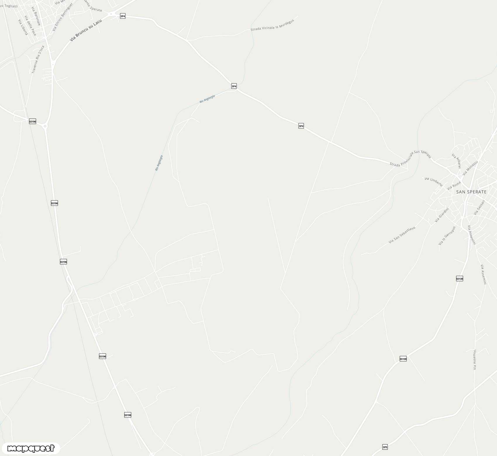 Carte de Decimomannu Air Base <span>airport (DCI)</span>