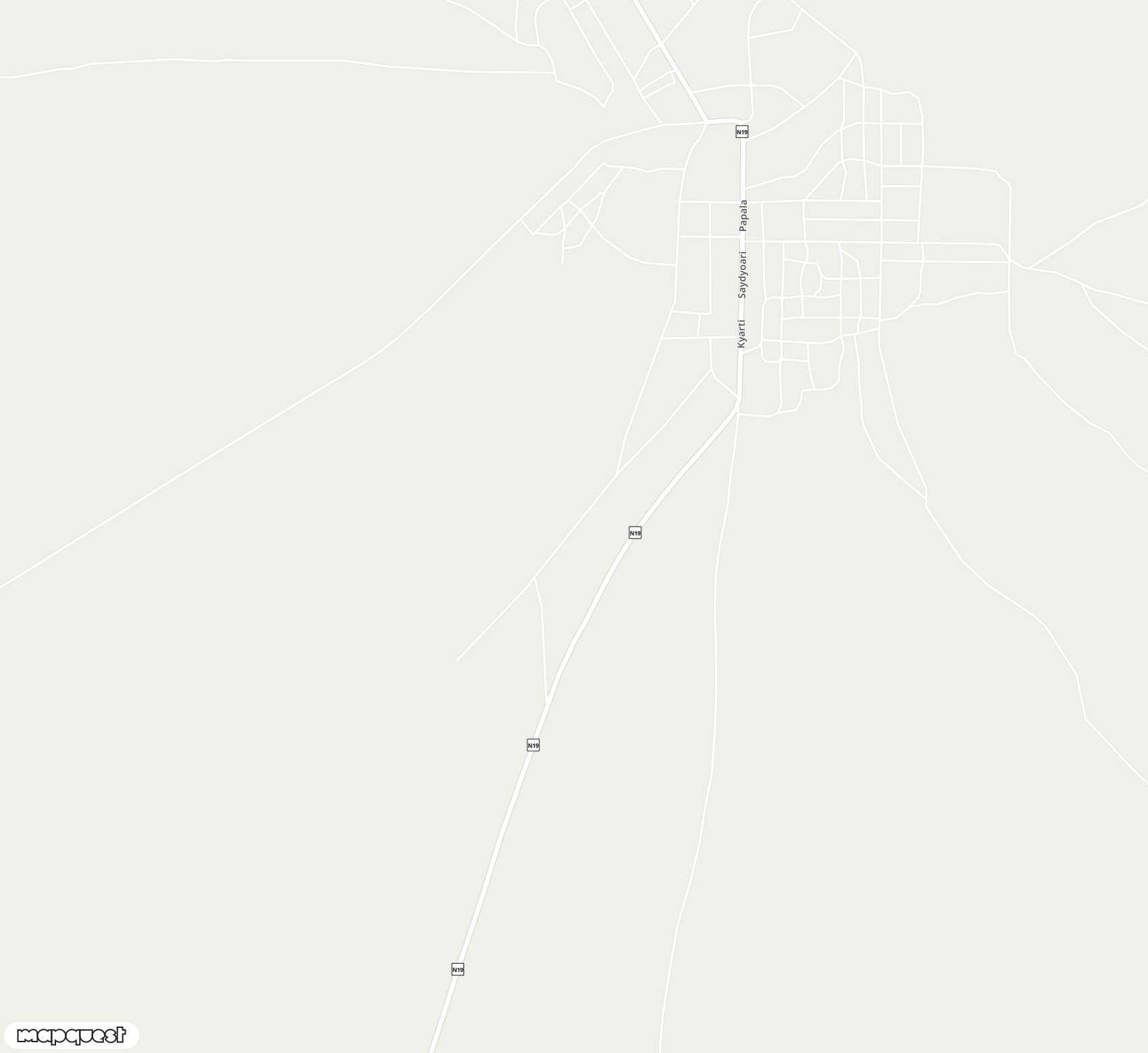 Carte de <span>Aérodrome de </span>Diapaga<span>(DIP)</span>