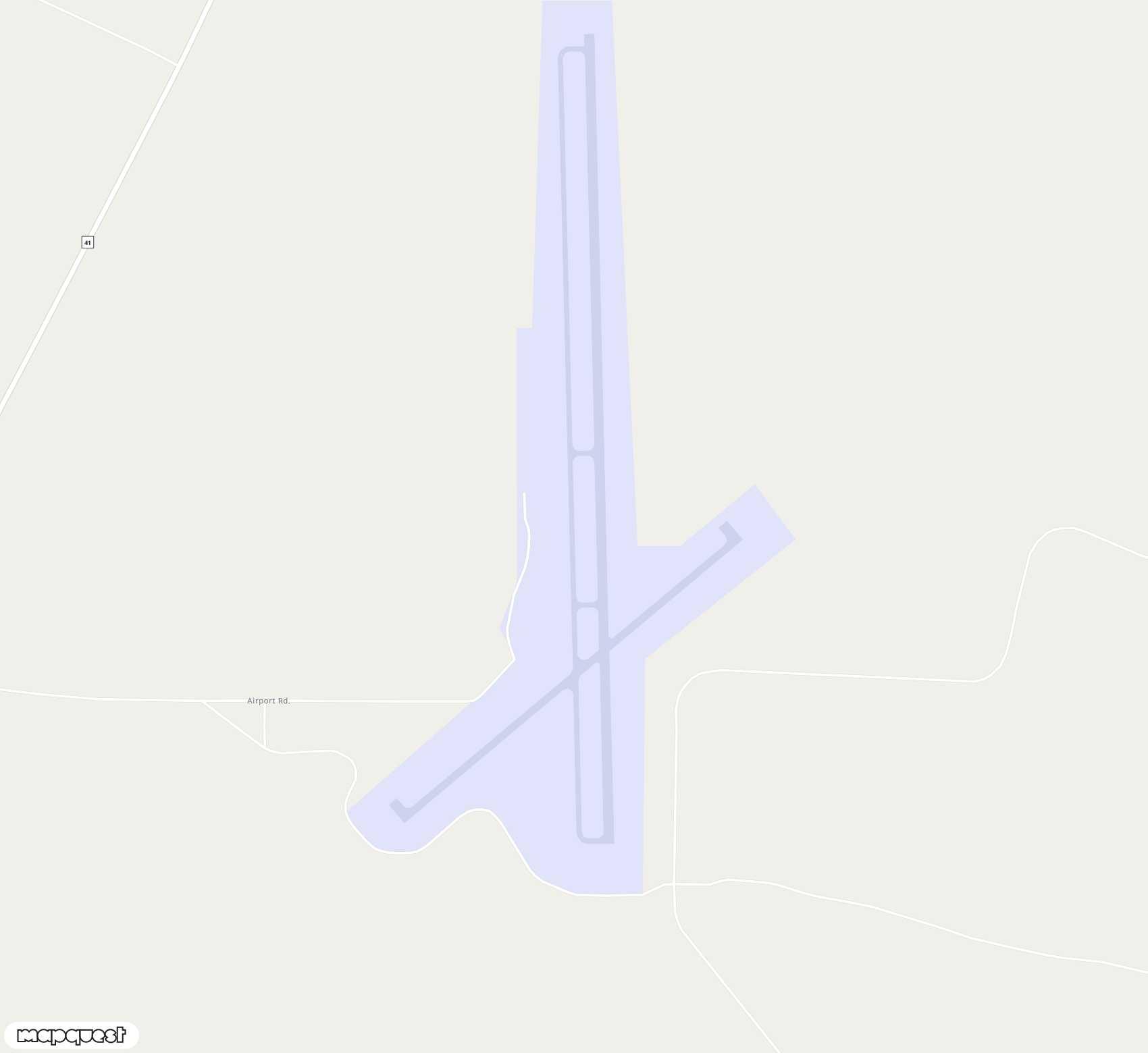 Carte de <span>Aérodrome de </span>Dillon<span>(DLN)</span>