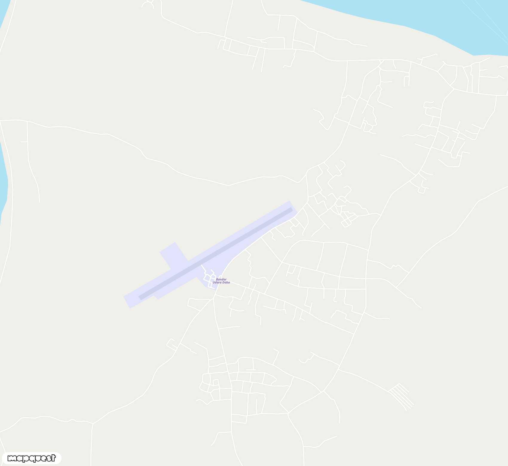 Carte de <span>Aérodrome de </span>Rar Gwamar<span>(DOB)</span>