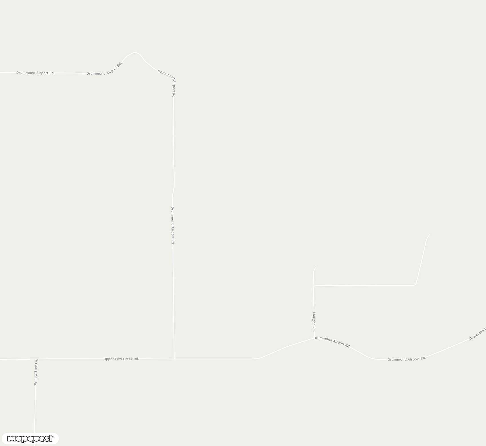 Carte de <span>Aérodrome de </span>Drummond<span>(DRU)</span>